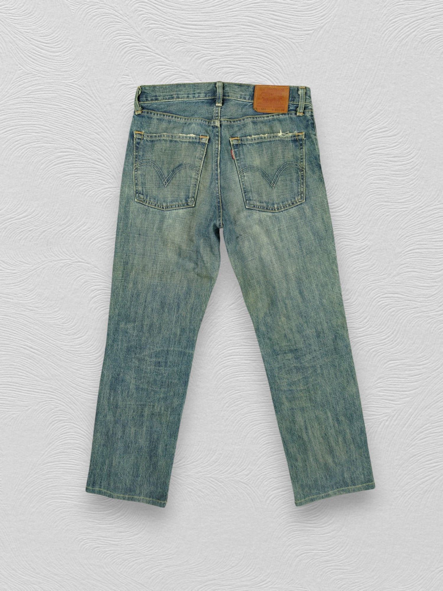 Levi's Dirty Blue Vintage Levi's 502 Denim 32 x 29 -JN547 Size US 32 / EU 48 - 2 Thumbnail