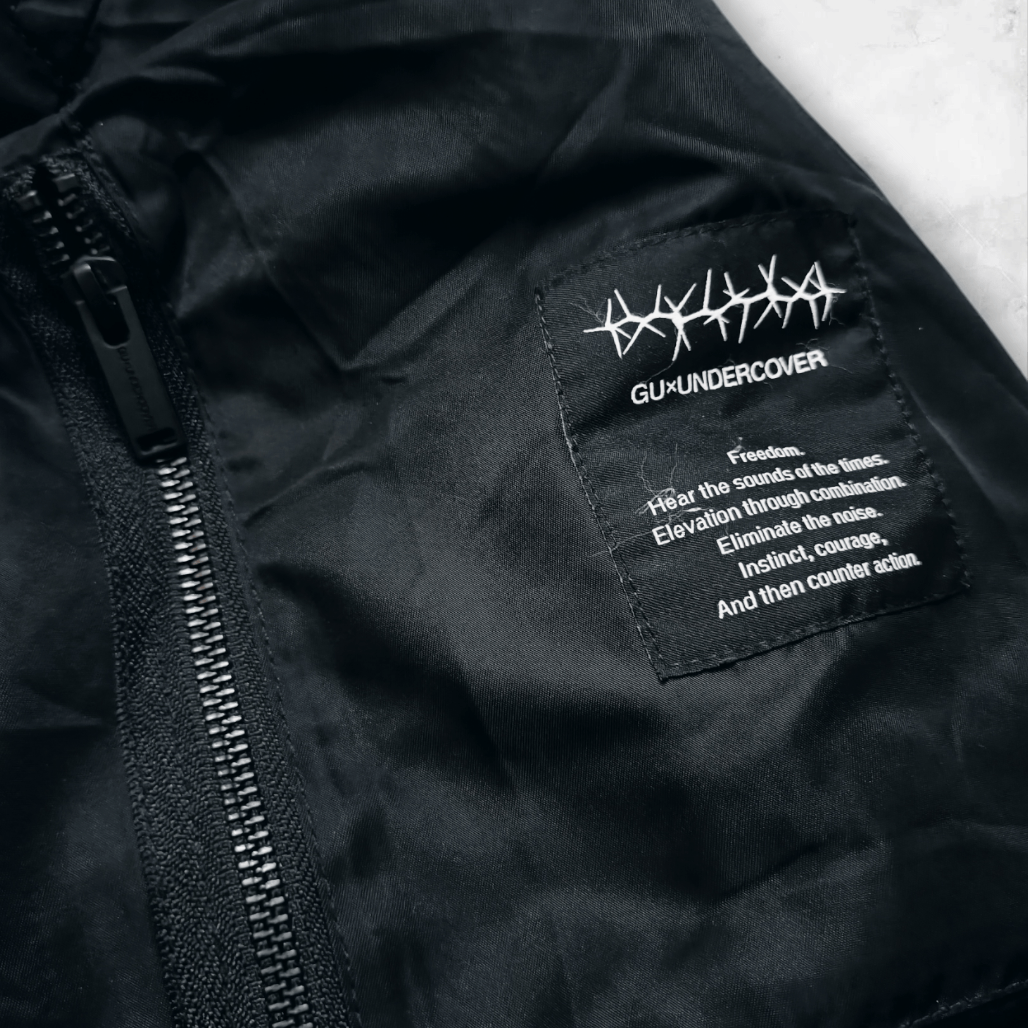 GU × Undercover GU X Undercover Bomber Jacket Size US L / EU 52-54 / 3 - 4 Thumbnail