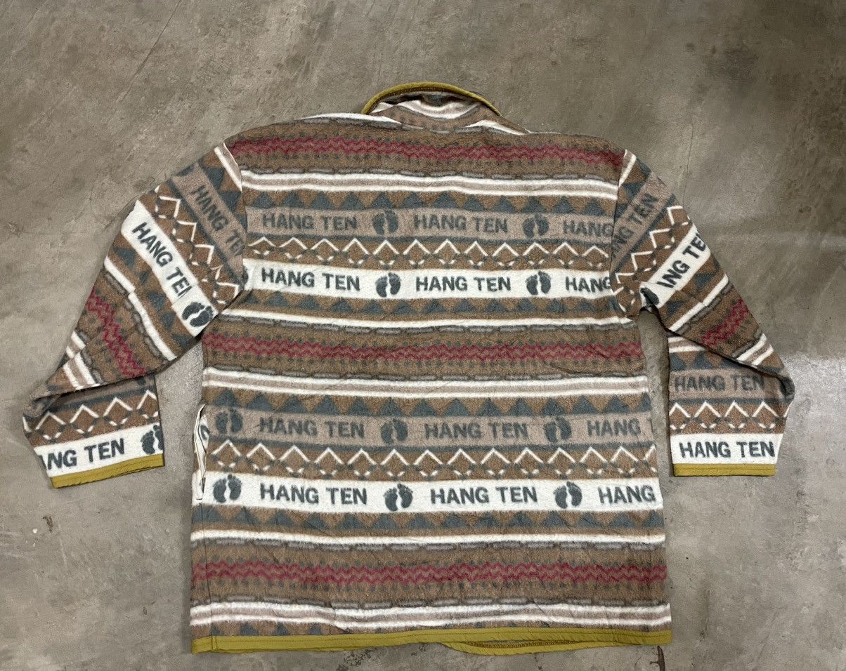 Hang Ten × Vintage 🔥 Rare🔥Vintage Hangten Fleece for Outdoor Wear Size US M / EU 48-50 / 2 - 2 Thumbnail