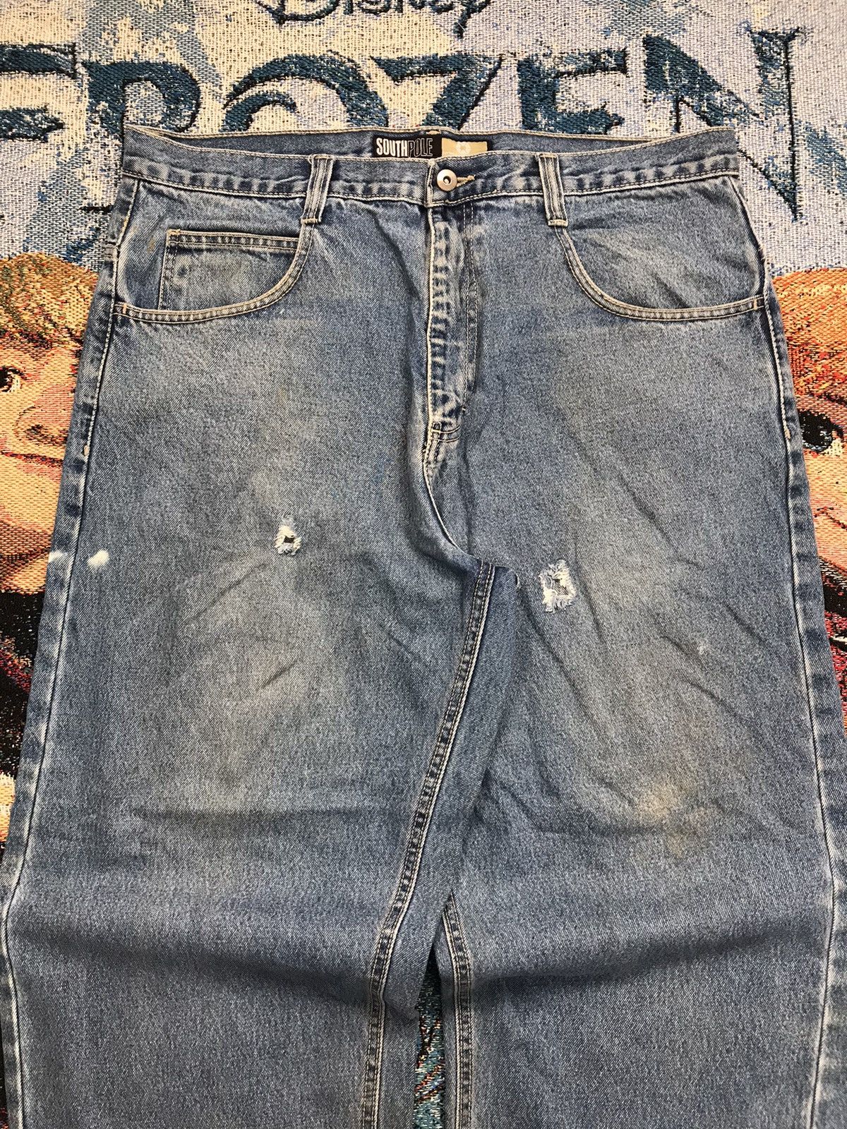 Southpole Vintage SouthPole damaged cropped denim Size US 40 / EU 56 - 4 Thumbnail