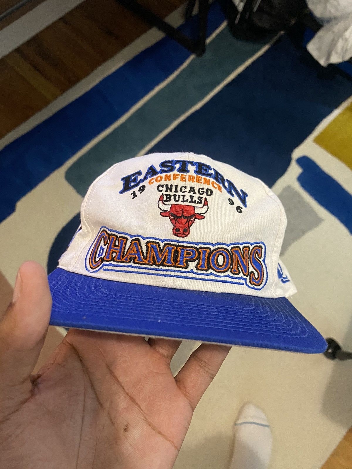 Logo Athletic × Vintage 90’s Vintage Chicago Bulls Snapback Size ONE SIZE - 1 Thumbnail