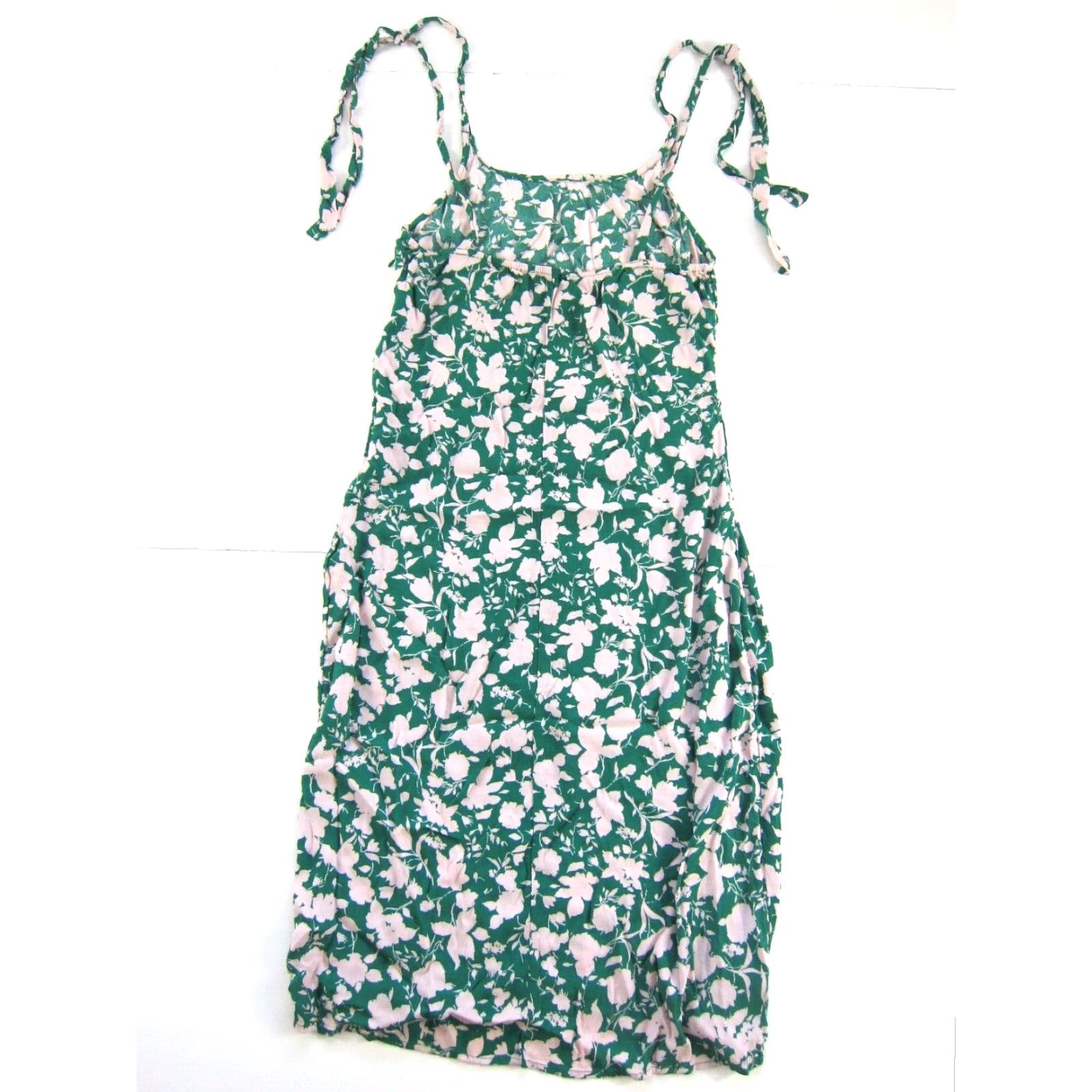free assembly green dress Re-Worn Womens Linen Textured Dress – Assembly Label