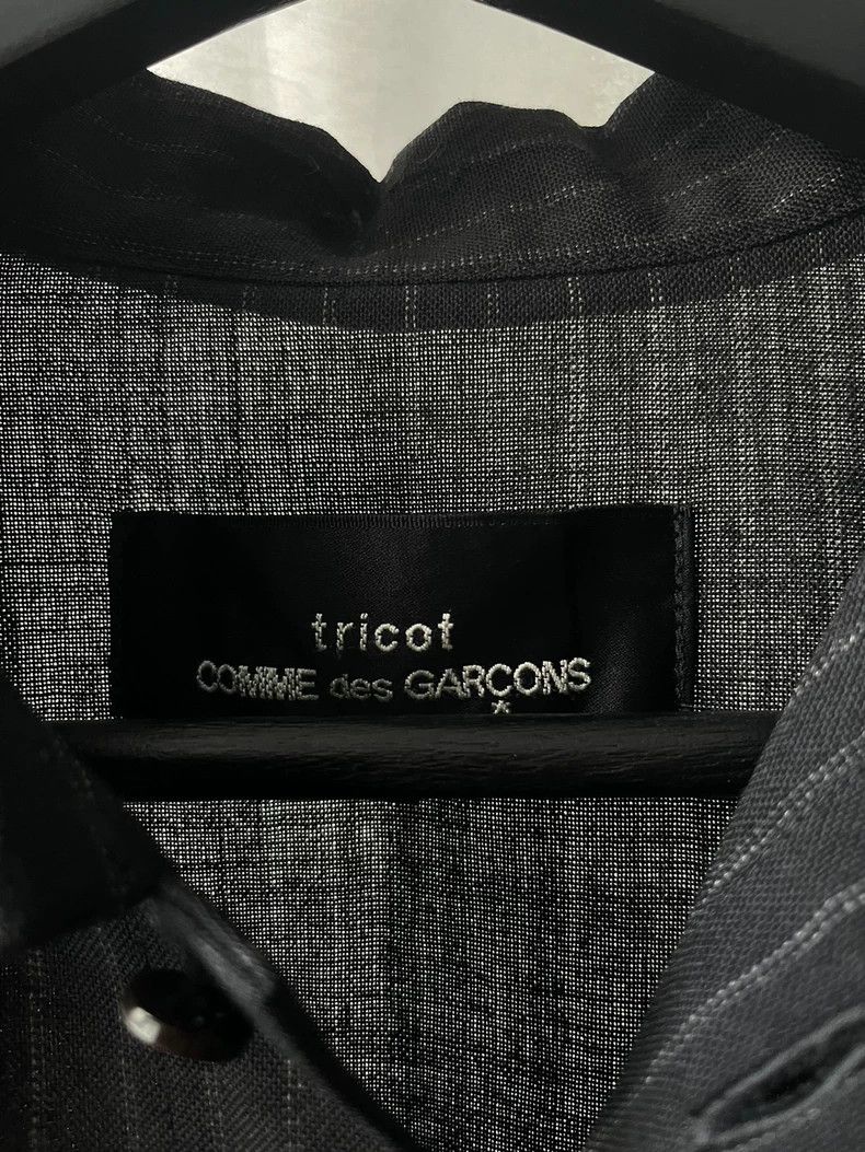 Comme des Garcons comme des garçons Antique Wool Stripe Retro Shirt Size M / US 6-8 / IT 42-44 - 6 Thumbnail