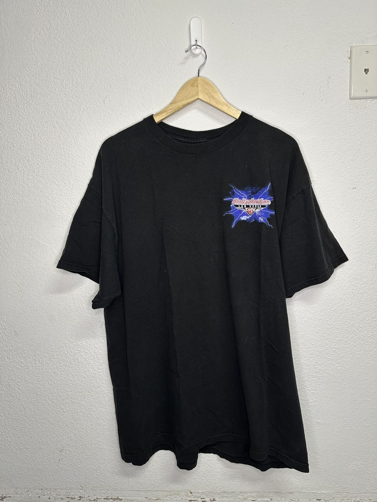 Harley Davidson Vintage Harley Davidson, lightning T-shirt Size US XL / EU 56 / 4 - 2 Thumbnail