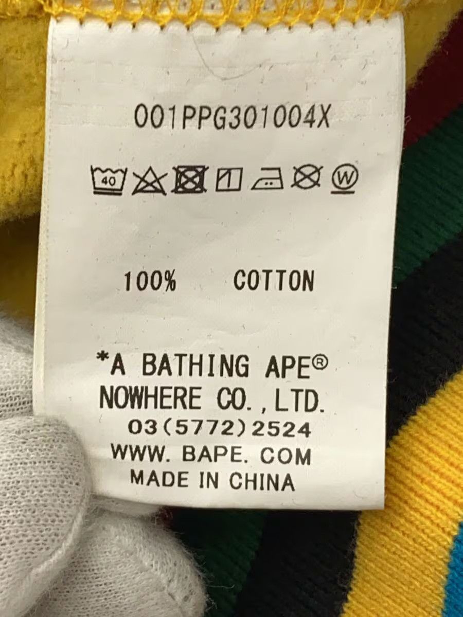 Bape A Bathing Ape Shark Link Rib Cotton Pullover Hoodie Yellow Size US XL / EU 56 / 4 - 5 Thumbnail