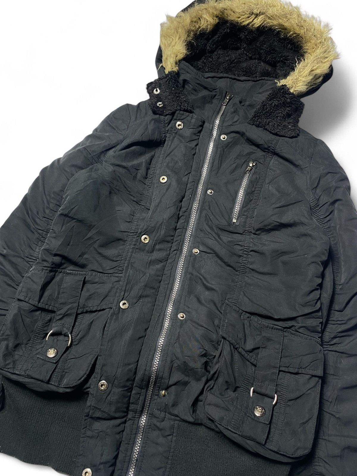 If Six Was Nine ⛔️CYBER WEEK⛔️ Chip Clip Jacket Fur Raccoon LGB Style Size US L / EU 52-54 / 3 - 3 Thumbnail