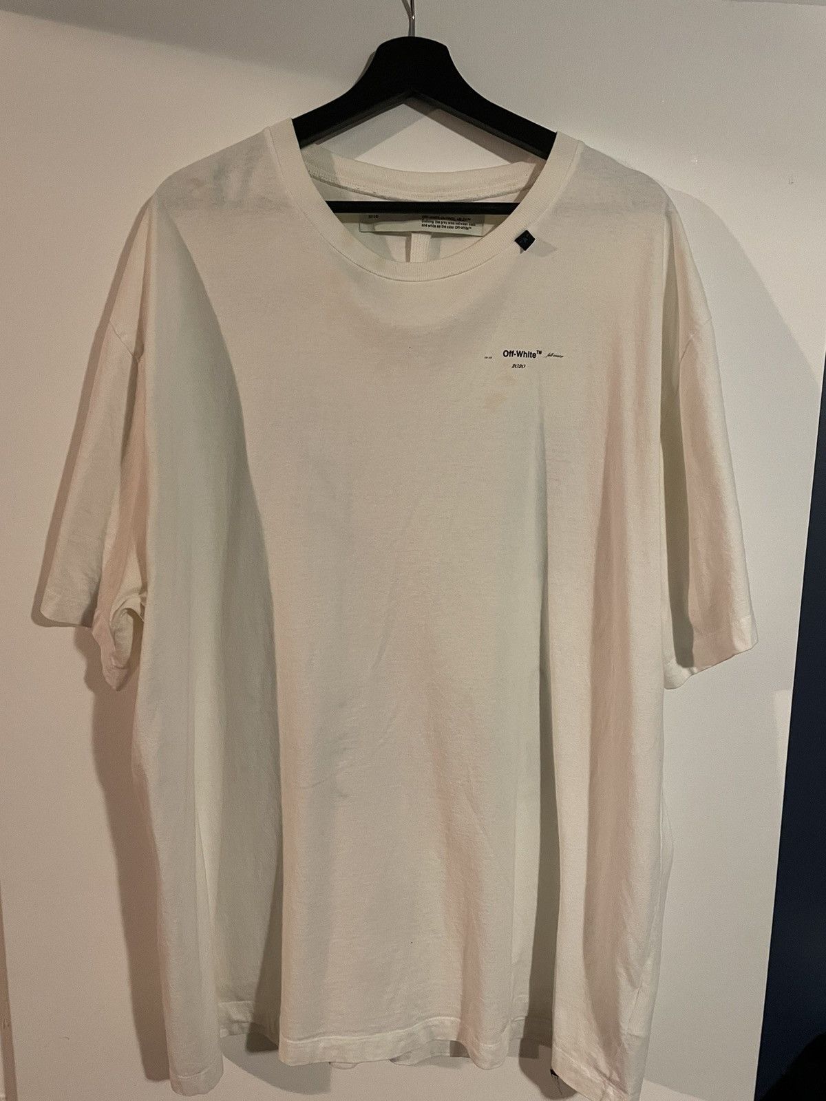 Off-White Off-white Abstarct Arrows T-shirt Size US XL / EU 56 / 4 - 2 Thumbnail