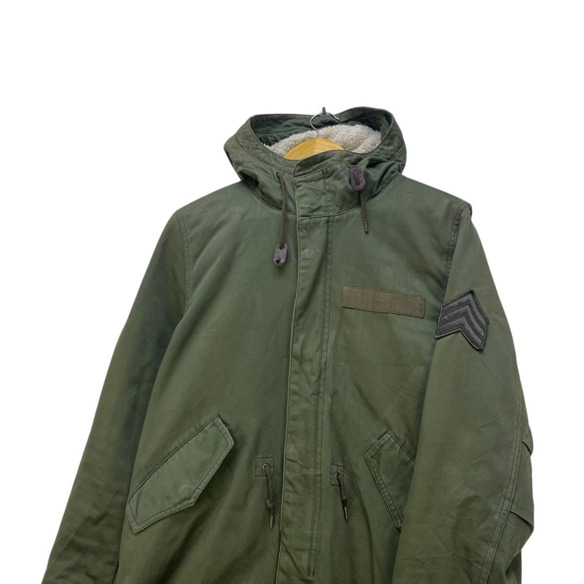 Alpha Industries 💥Vintage Japanese Brand Parka Fishtail Jacket Size US S / EU 44-46 / 1 - 3 Thumbnail
