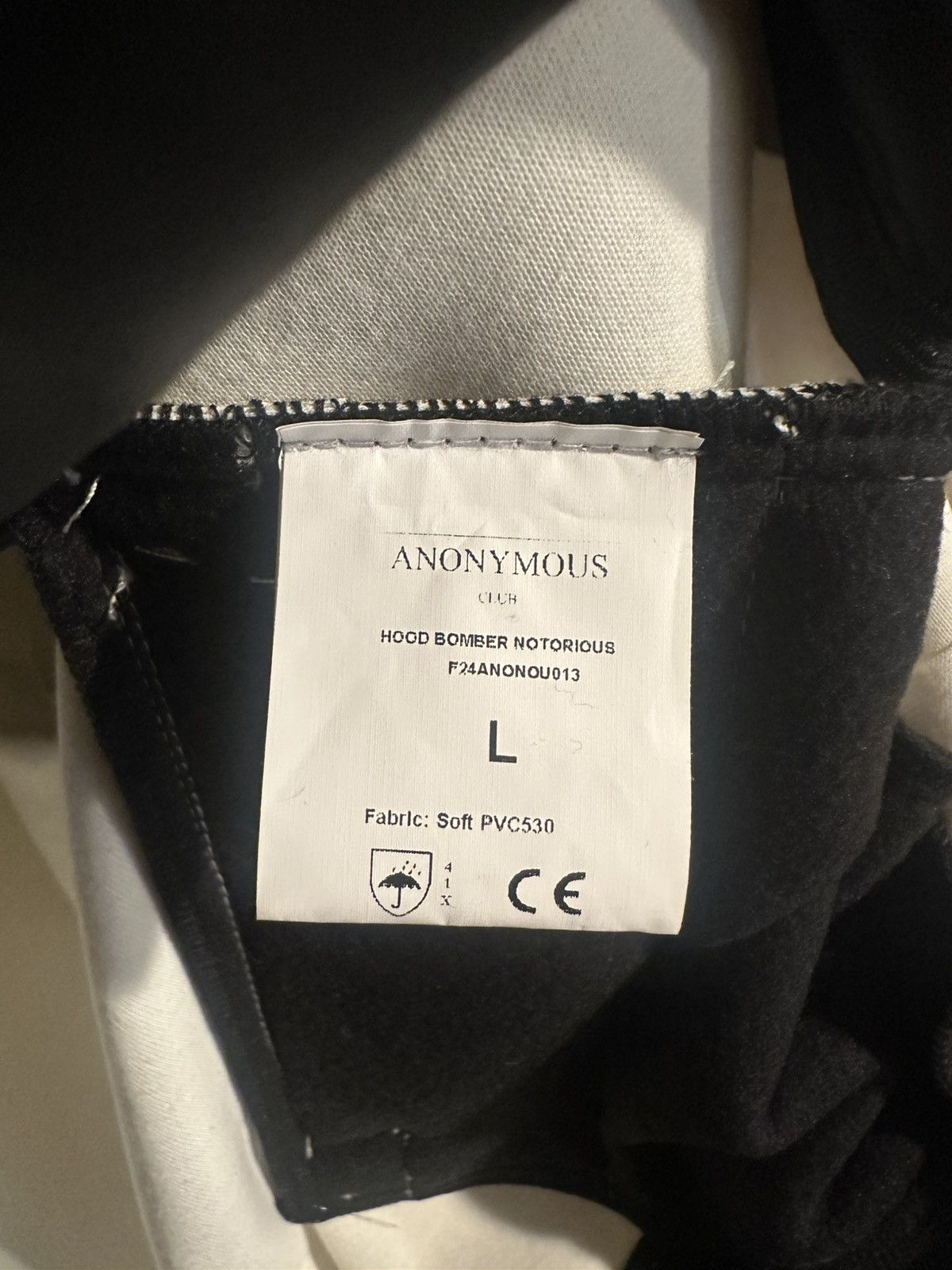 Anonymous Club Anonymous Club Notorious Bomber White OG Shayne Oliver Size US L / EU 52-54 / 3 - 4 Thumbnail