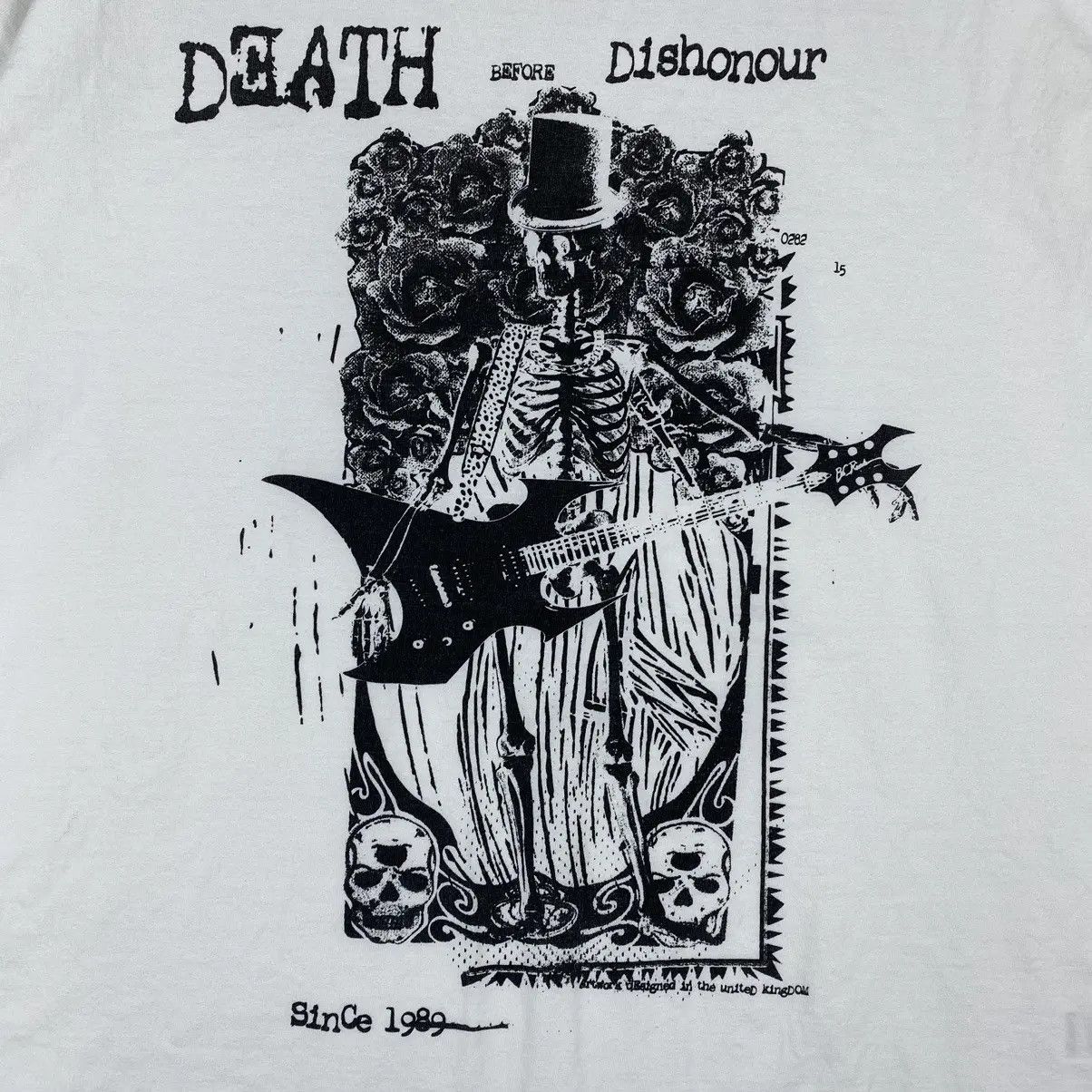 George GEORGE DEATH BEFORE DISHONOUR ARTWORK DESIGN IN THE UK TEE Size US L / EU 52-54 / 3 - 3 Thumbnail