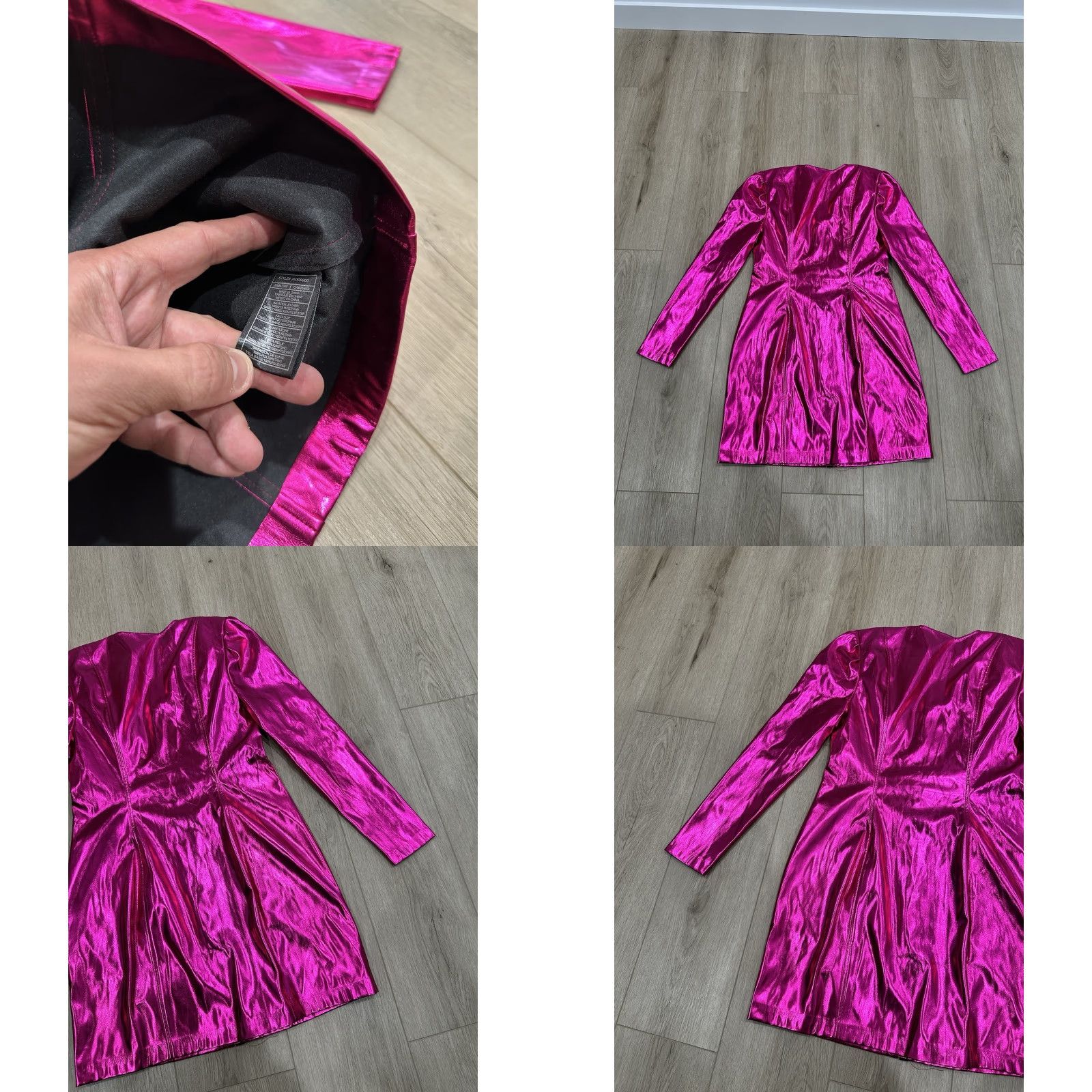 Betsey Johnson Betsey Johnson Barbie Pink Faux Leather Corset Mini Dress NWT Large L Women Corset Dress Size L / US 10 / IT 46 - 8 Thumbnail