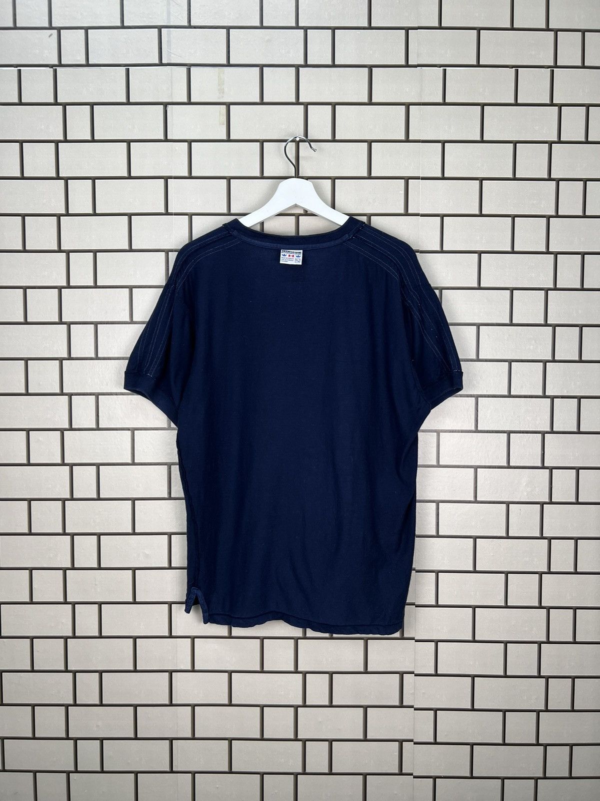 Adidas × Vintage Vintage Adidas Made In Canada Tee Size US M / EU 48-50 / 2 - 9 Thumbnail