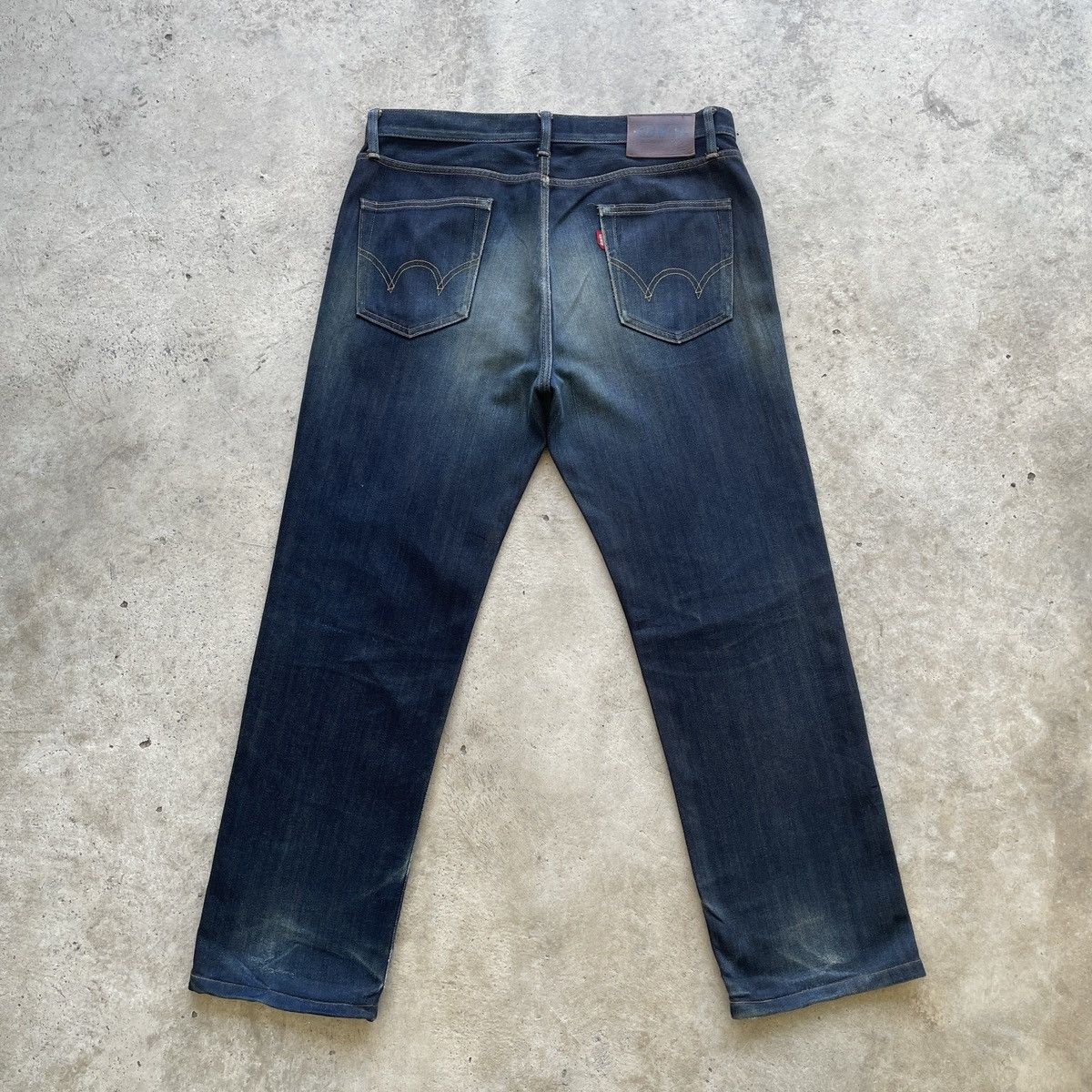 Edwin Vintage Edwin 502 Made In Japan Rusty Jeans Distressed Pants Size US 34 / EU 50 - 11 Thumbnail