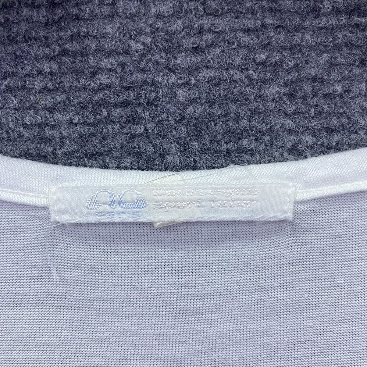Courreges × Vintage Vintage Coureges White Tee Size S / US 4 / IT 40 - 3 Thumbnail