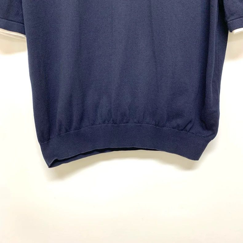Louis Vuitton Louis Vuitton Fei Dong Co-branded Dark Blue Knitted Polo s Size US L / EU 52-54 / 3 - 4 Thumbnail