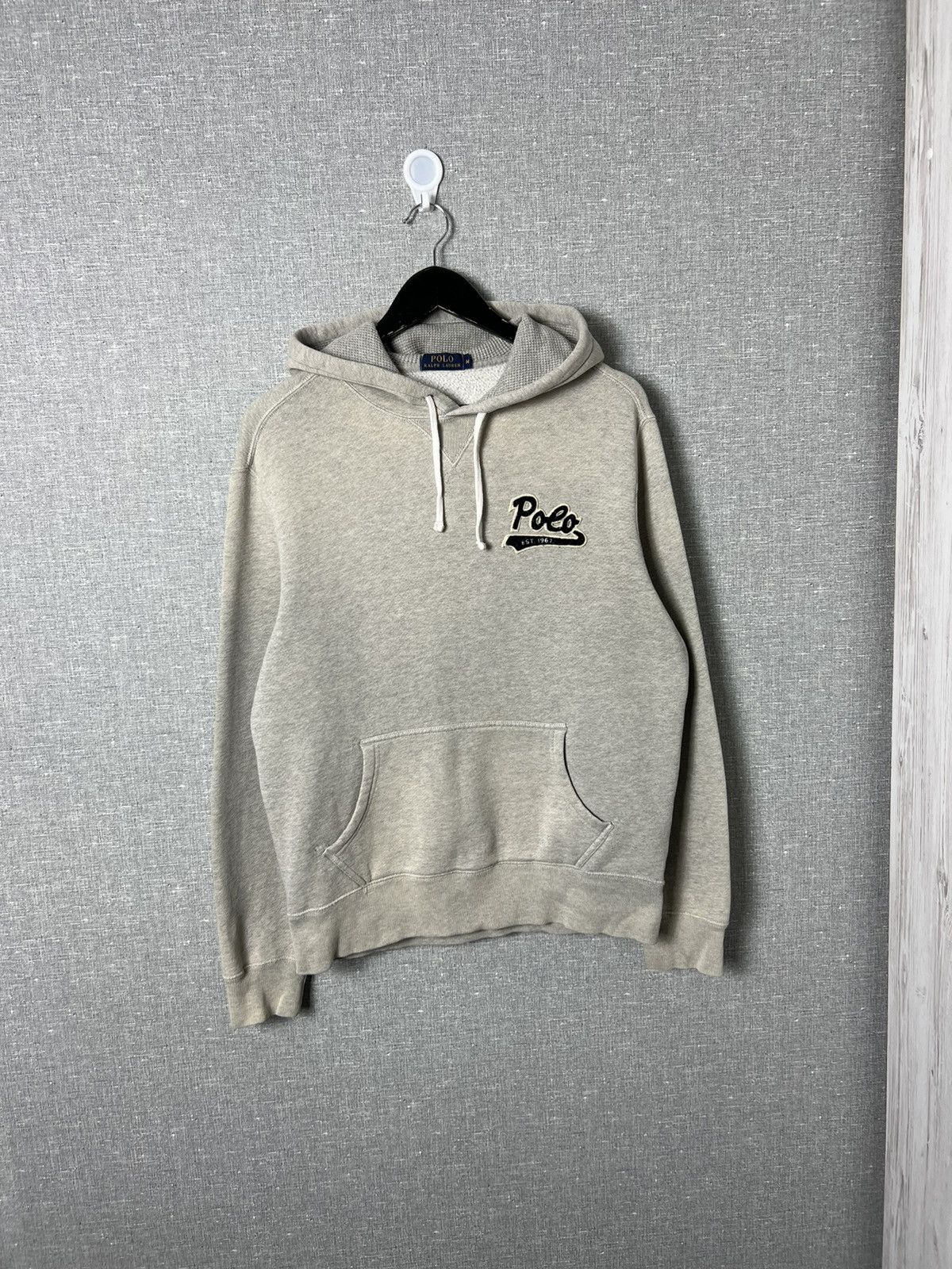 Polo Ralph Lauren Polo Ralph Lauren Grey Sun Faded Basic Hoodie Logo Size US M / EU 48-50 / 2 - 1 Thumbnail
