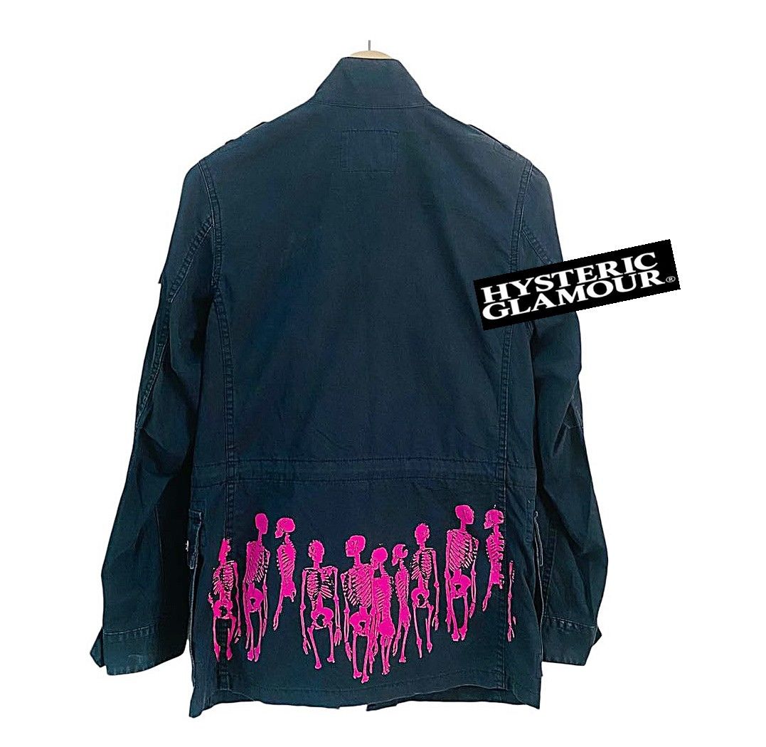 hysteric glamour skull wool blouson メンズ