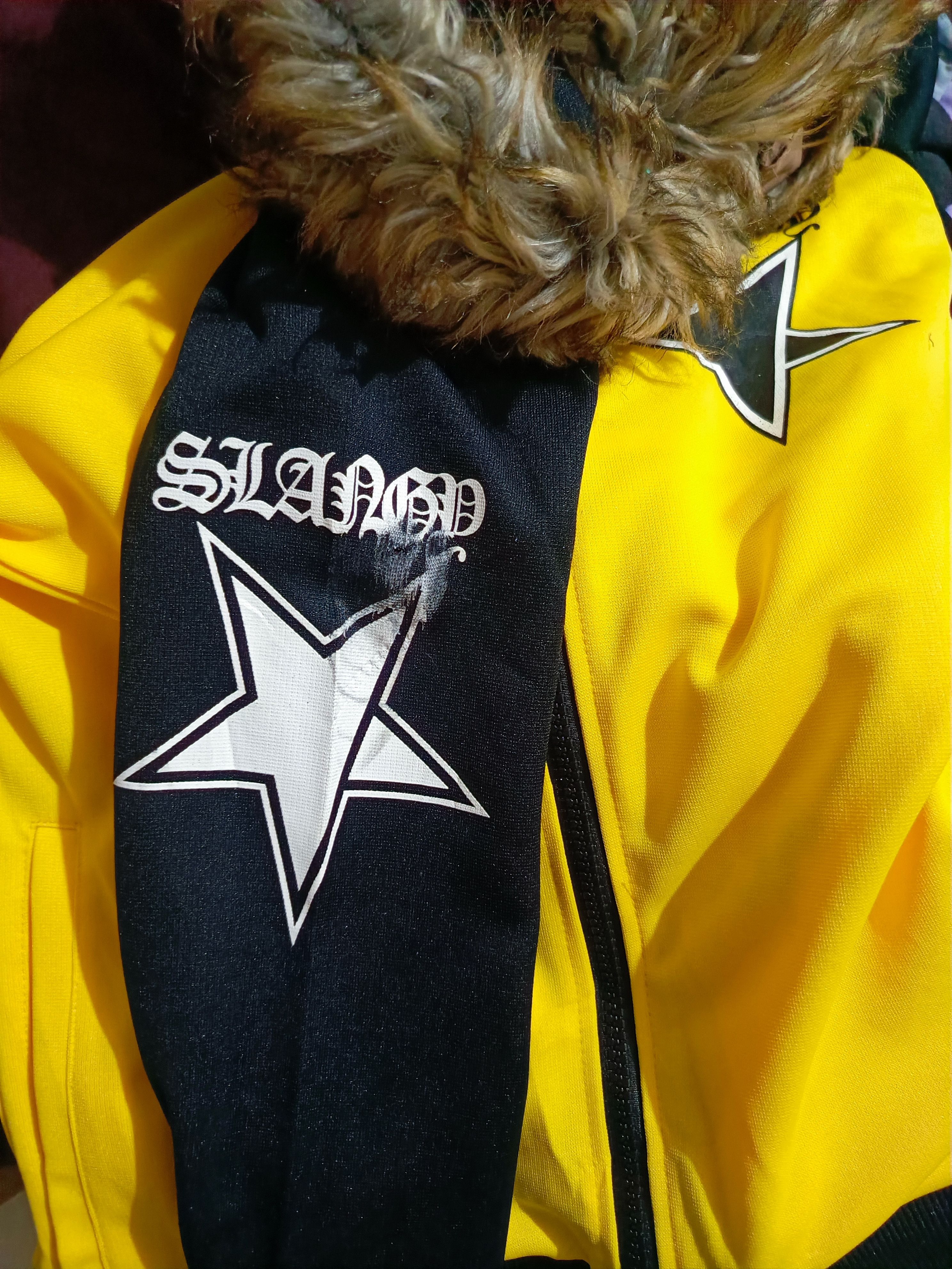Beauty Beast × Hysteric Glamour × Japanese Brand ⭐2000's Archives Fur Hoodie Slim Star Cross Chrome LGB Style Size M / US 6-8 / IT 42-44 - 8 Thumbnail