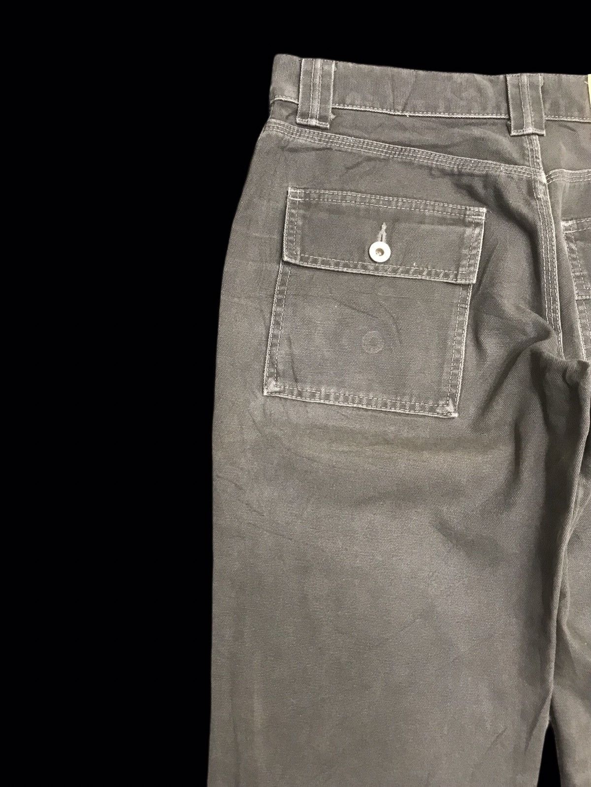 Japanese Brand 💥FLARE💥HIGH ROCK KOJIMA Designr Duck Canvas Bush Pant F120 Size US 30 / EU 46 - 9 Thumbnail