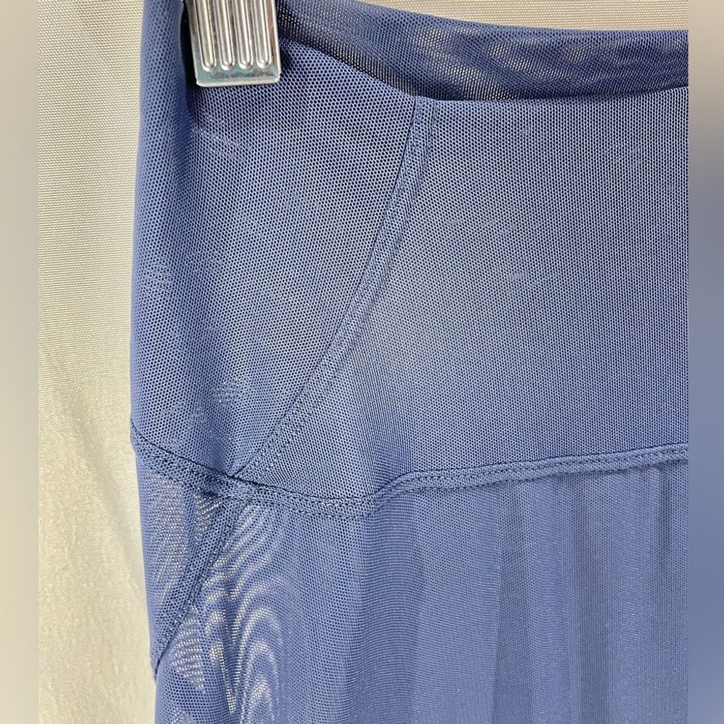 Other NEW Alphalete Mesh Astor Flare Leggings in Blue Size M Size 28" / US 6 / IT 42 - 4 Thumbnail
