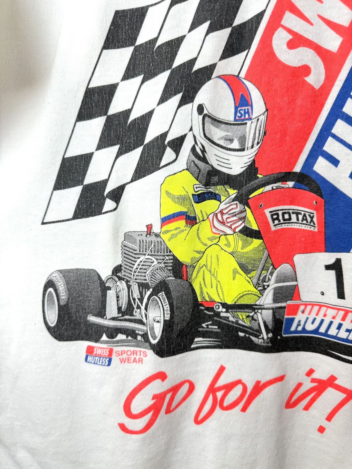 Vintage 90’s Vintage Racing Carting World Champion T Shirt Nascar Size US M / EU 48-50 / 2 - 3 Thumbnail