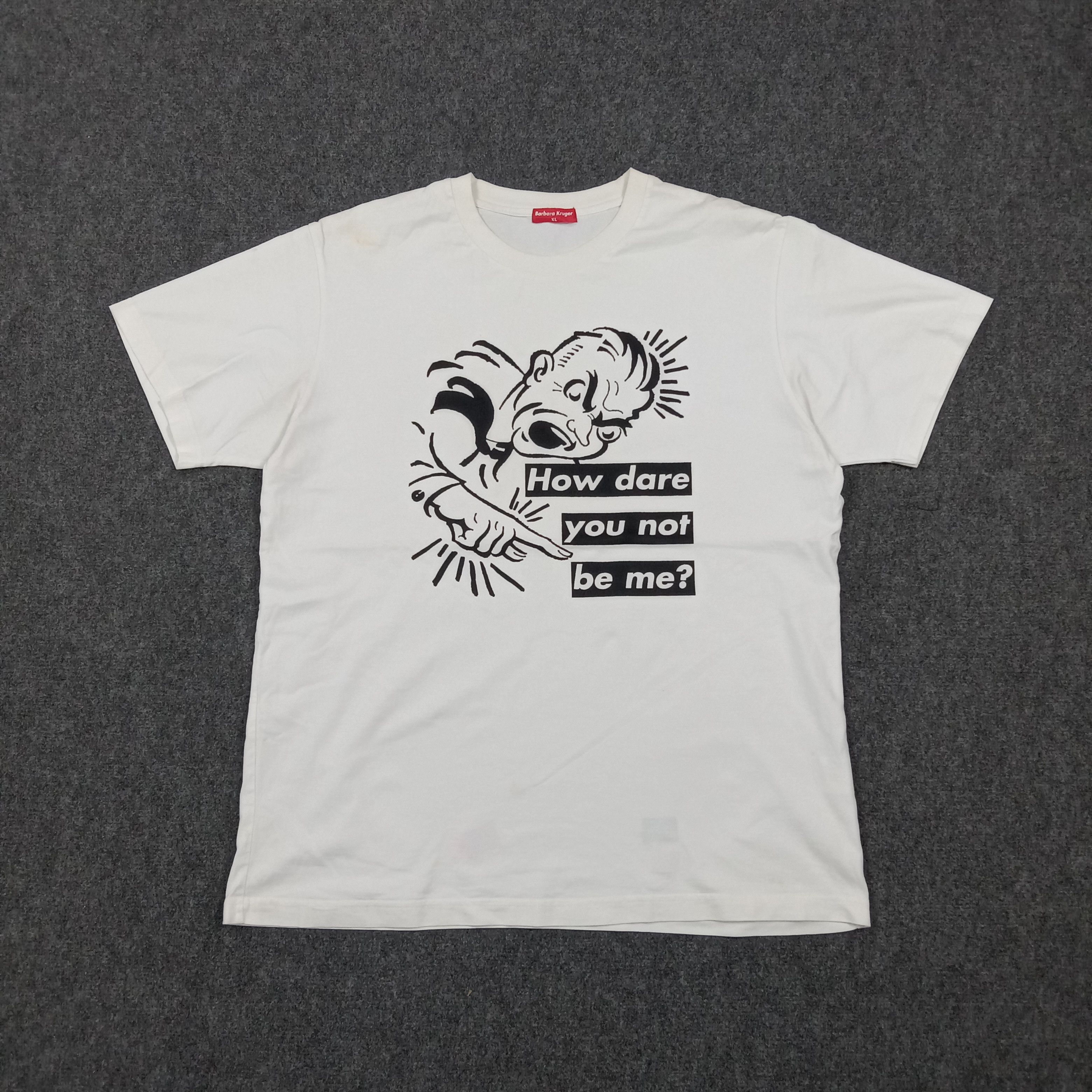 Barbara Kruger Barbara Kruger Japanese Art Graphic Tshirt C276N30 Size US XL / EU 56 / 4 - 1 Thumbnail