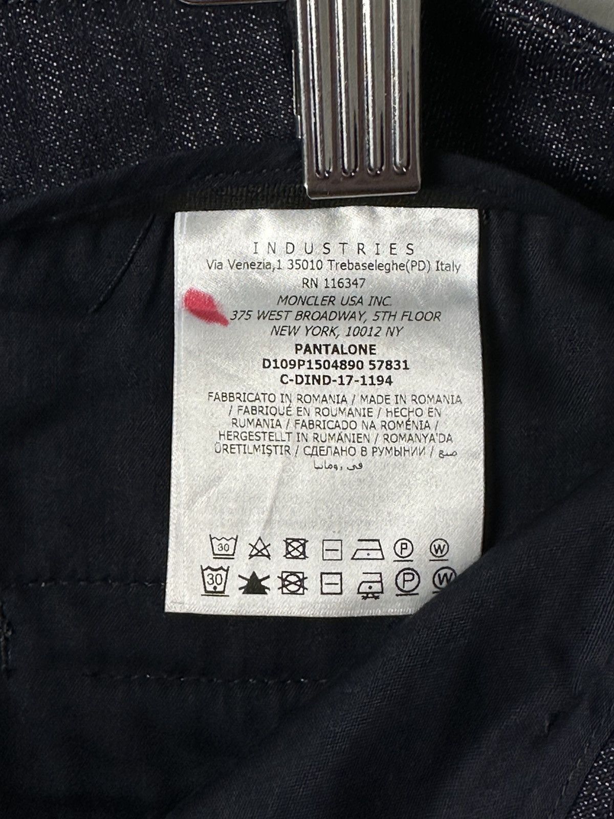 Moncler Moncler Pantalone Denim Jeans Size 30" / US 8 / IT 44 - 11 Thumbnail