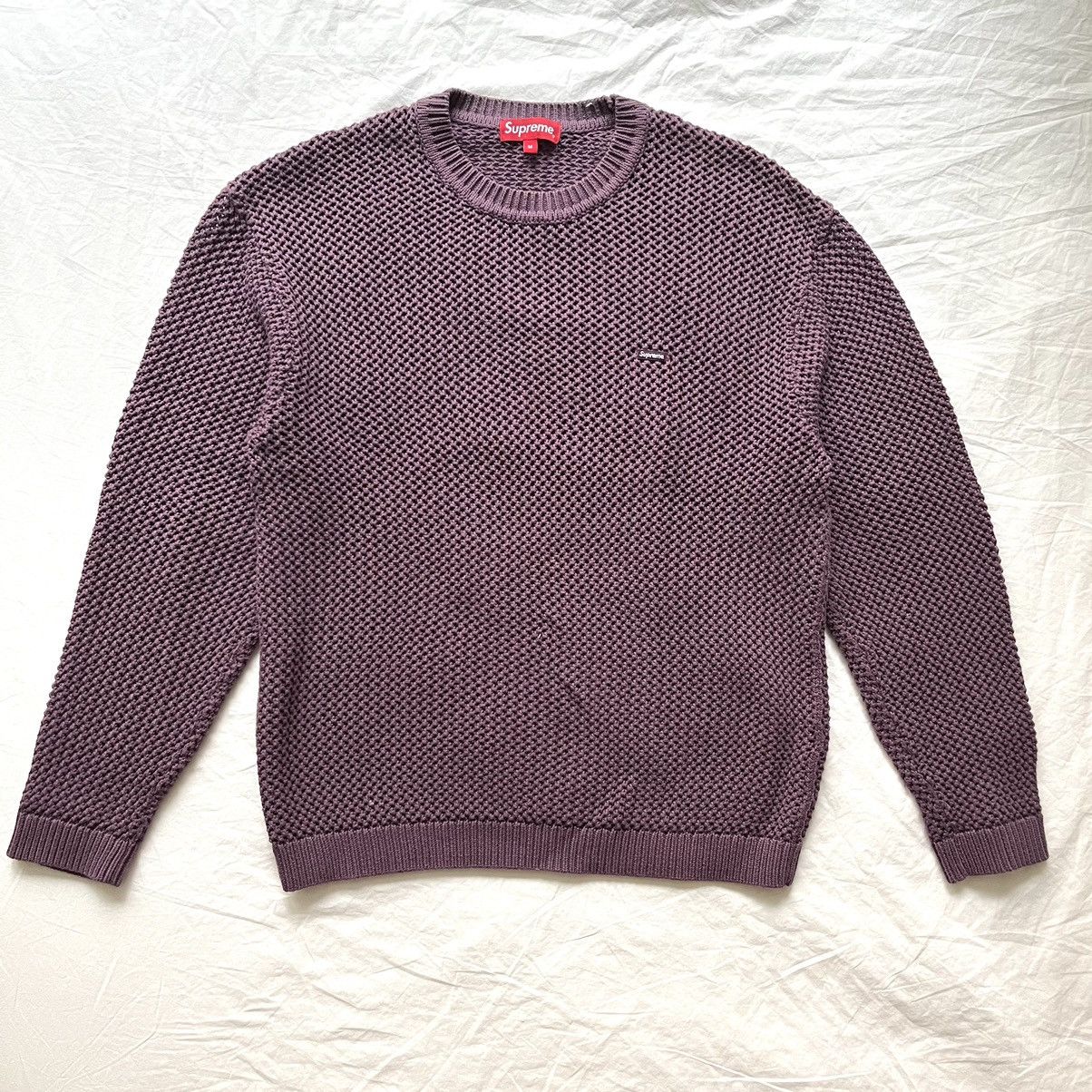 Supreme Supreme Open Knit Small Box Sweater | Grailed