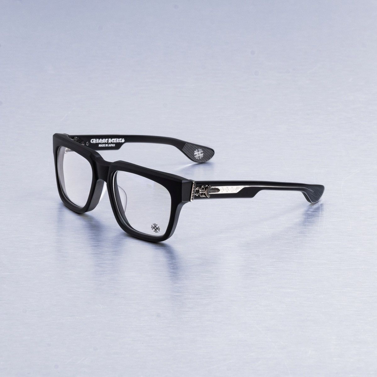 CHROME HEARTS BOX-OFFICER MATTE BLACK GLASSES