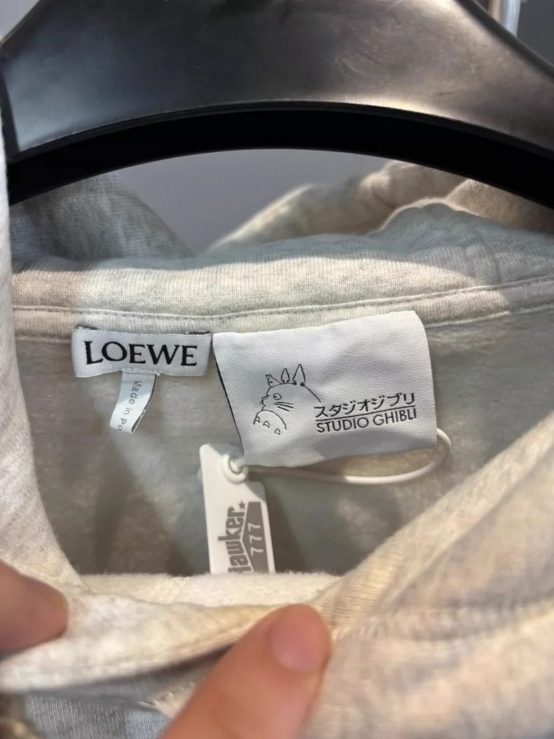 Loewe LOEWE Small coal ball printed hooded long-sleeved sweater Size US XL / EU 56 / 4 - 5 Thumbnail