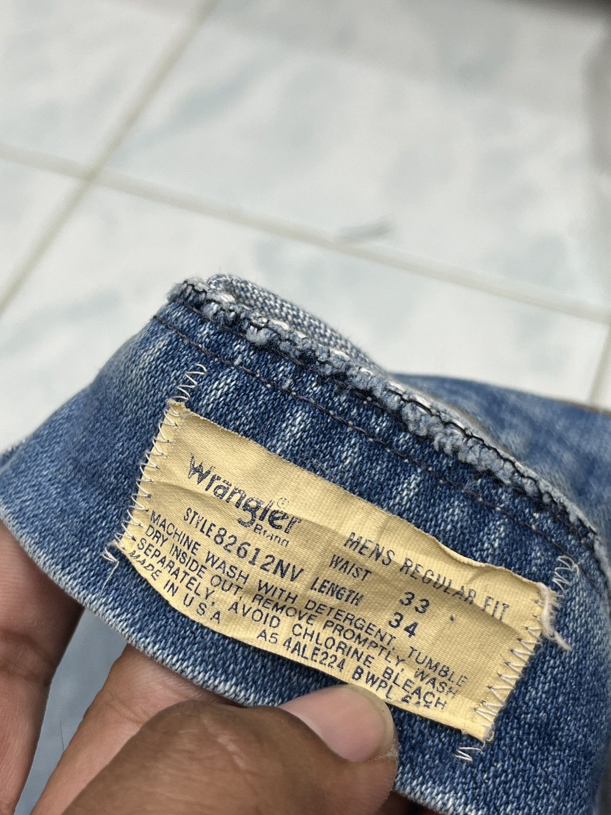 Wrangler 🔥🔥🔥STEALS VTG WRANGLER DENIM Size US 32 / EU 48 - 8 Thumbnail