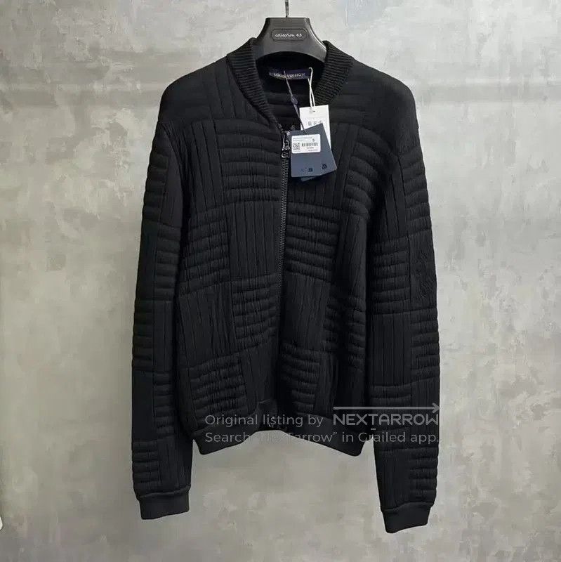 Louis Vuitton Black Cotton Men's Jacket .