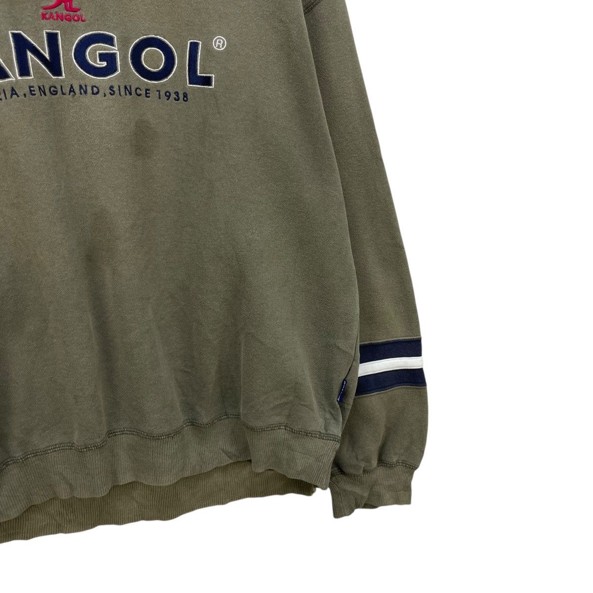 Kangol 💥Vintage Kangol Big Logo Embroidered Logo Crewneck Size US M / EU 48-50 / 2 - 5 Thumbnail
