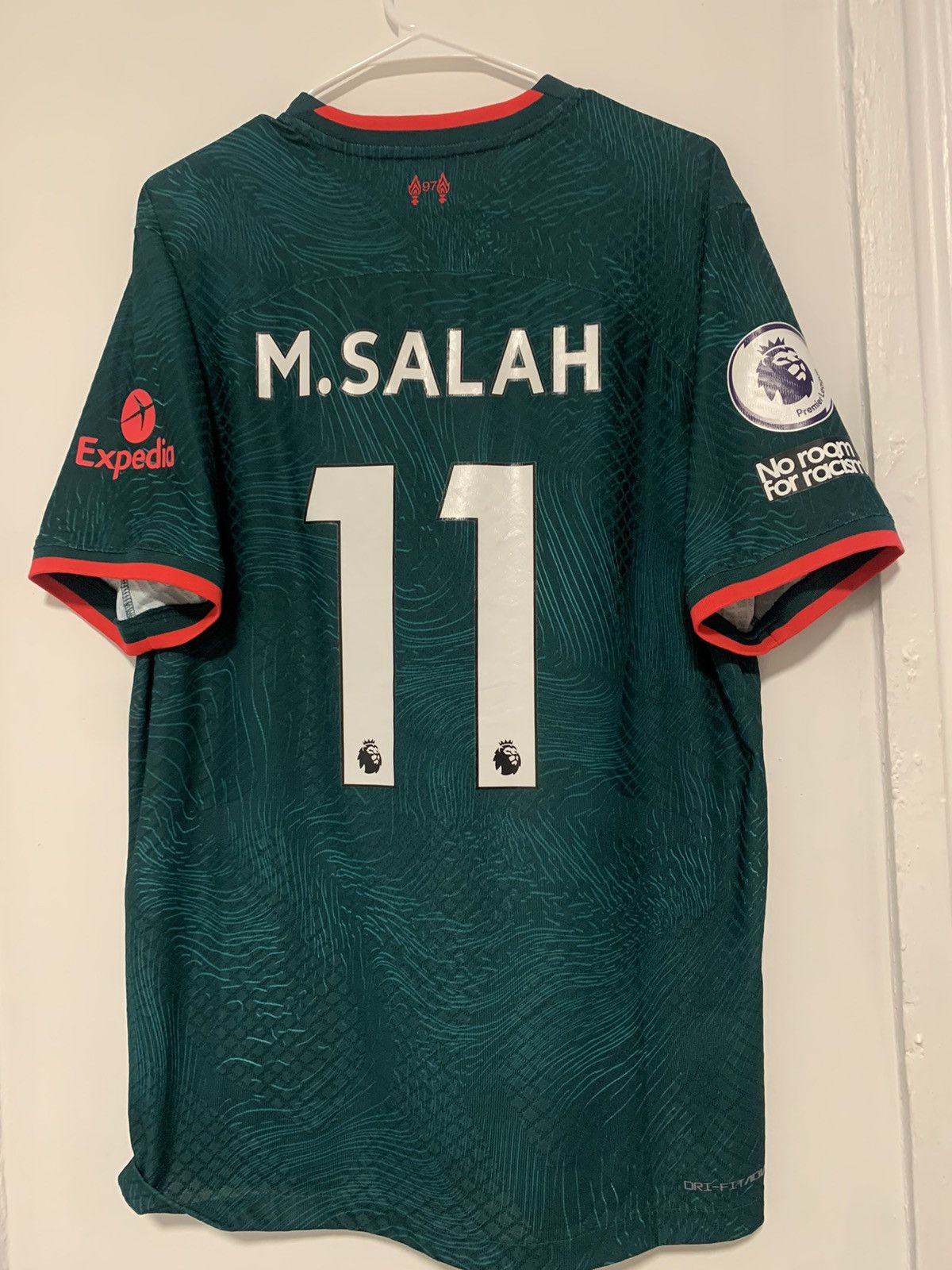 Orders Nike 2022/23 Liverpool Away #11 Salah Jersey Size M Player Version