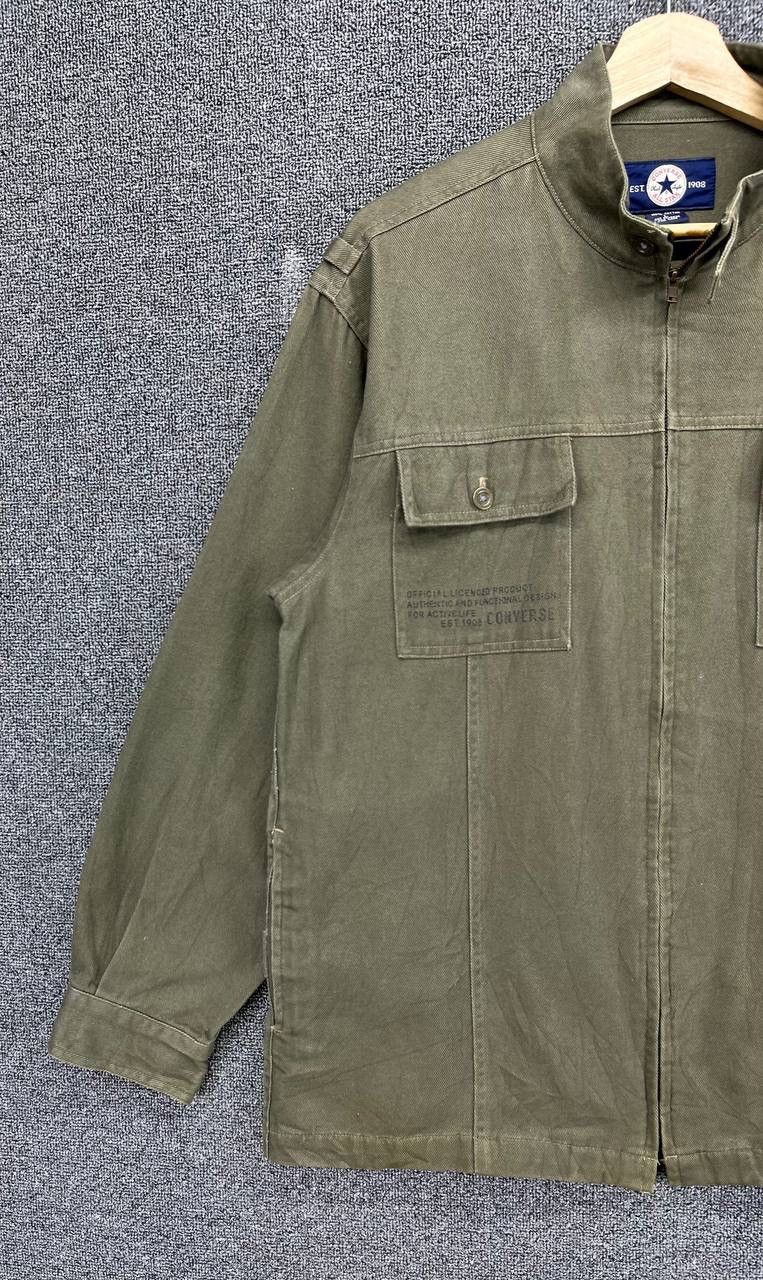 Converse Vintage Converse Military Style Jacket Size US L / EU 52-54 / 3 - 3 Thumbnail