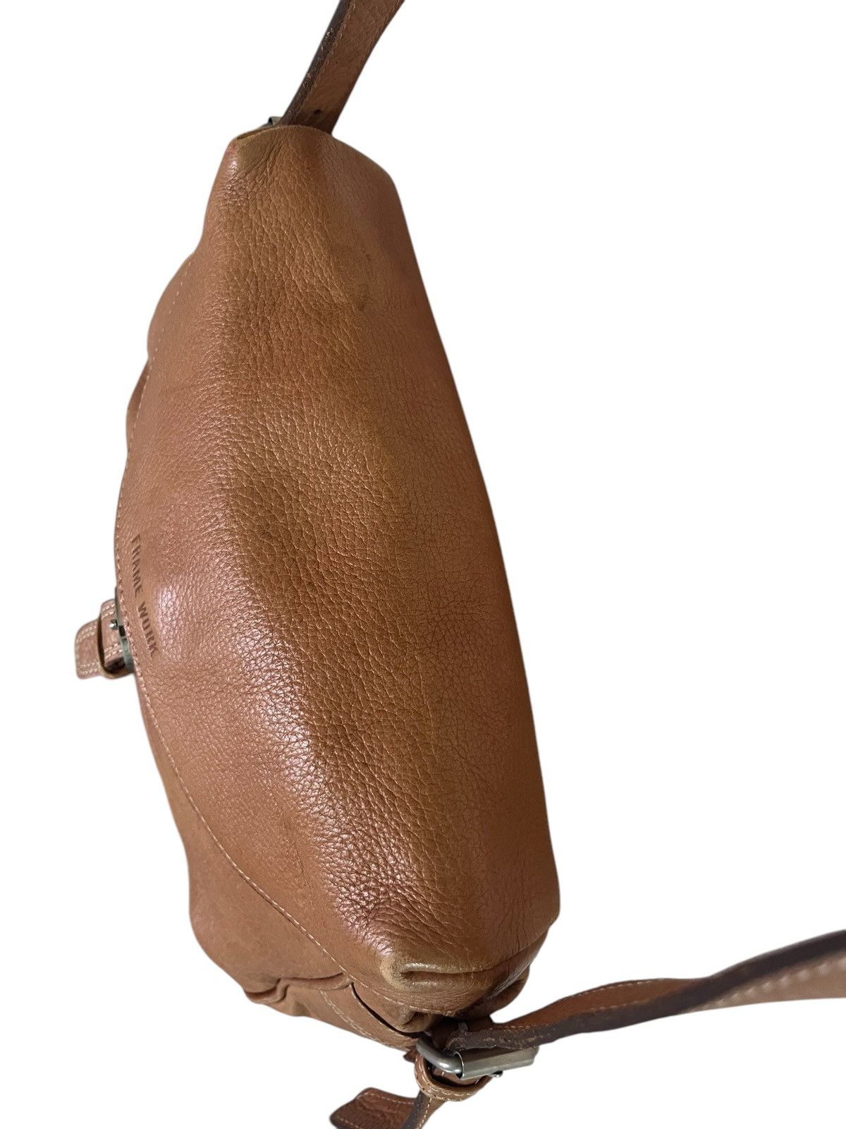 Japanese Brand Vintage FRAME WORK cross body bag leather rare Size ONE SIZE - 6 Thumbnail
