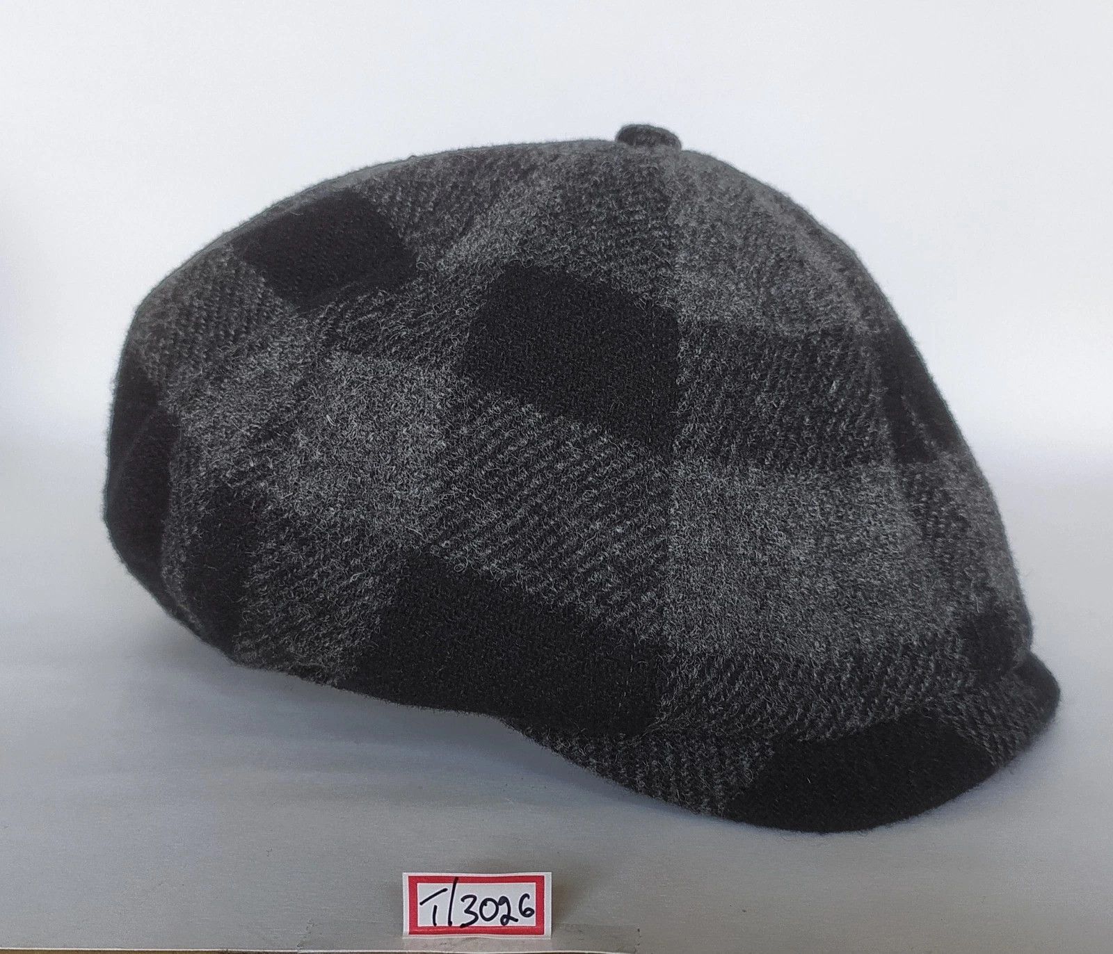 RRL Ralph Lauren DOUBLE RL Plaid Wool Twill Newsboy Cap T/3026 Size ONE SIZE - 10 Thumbnail