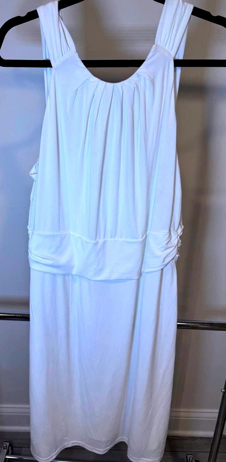 Apathy Elegant White Maxi Dress by APART - Brand New Size XL / US 12-14 / IT 48-50 - 2 Thumbnail