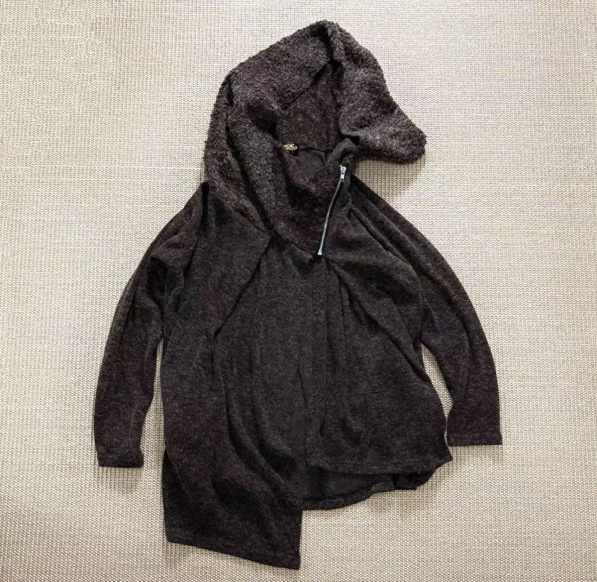 Grundens Grunge Vintage Patchwork Zip-Up Deconstructed Knit Top J29 Size US M / EU 48-50 / 2 - 1 Thumbnail