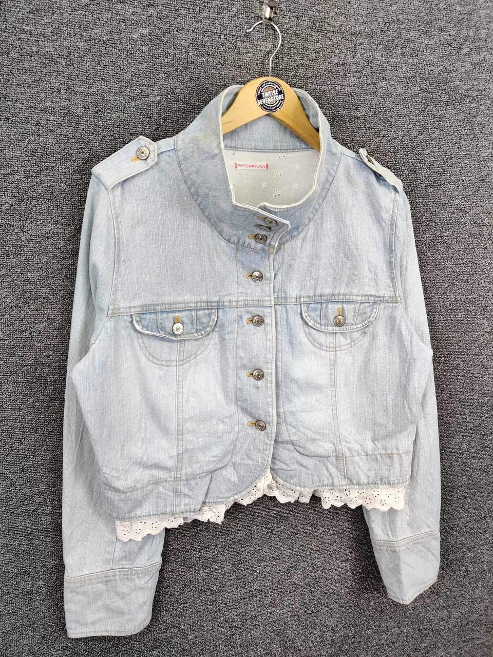 Japanese Brand Vintage Peyton Place Denim Jacket Size US M / EU 48-50 / 2 - 7 Thumbnail