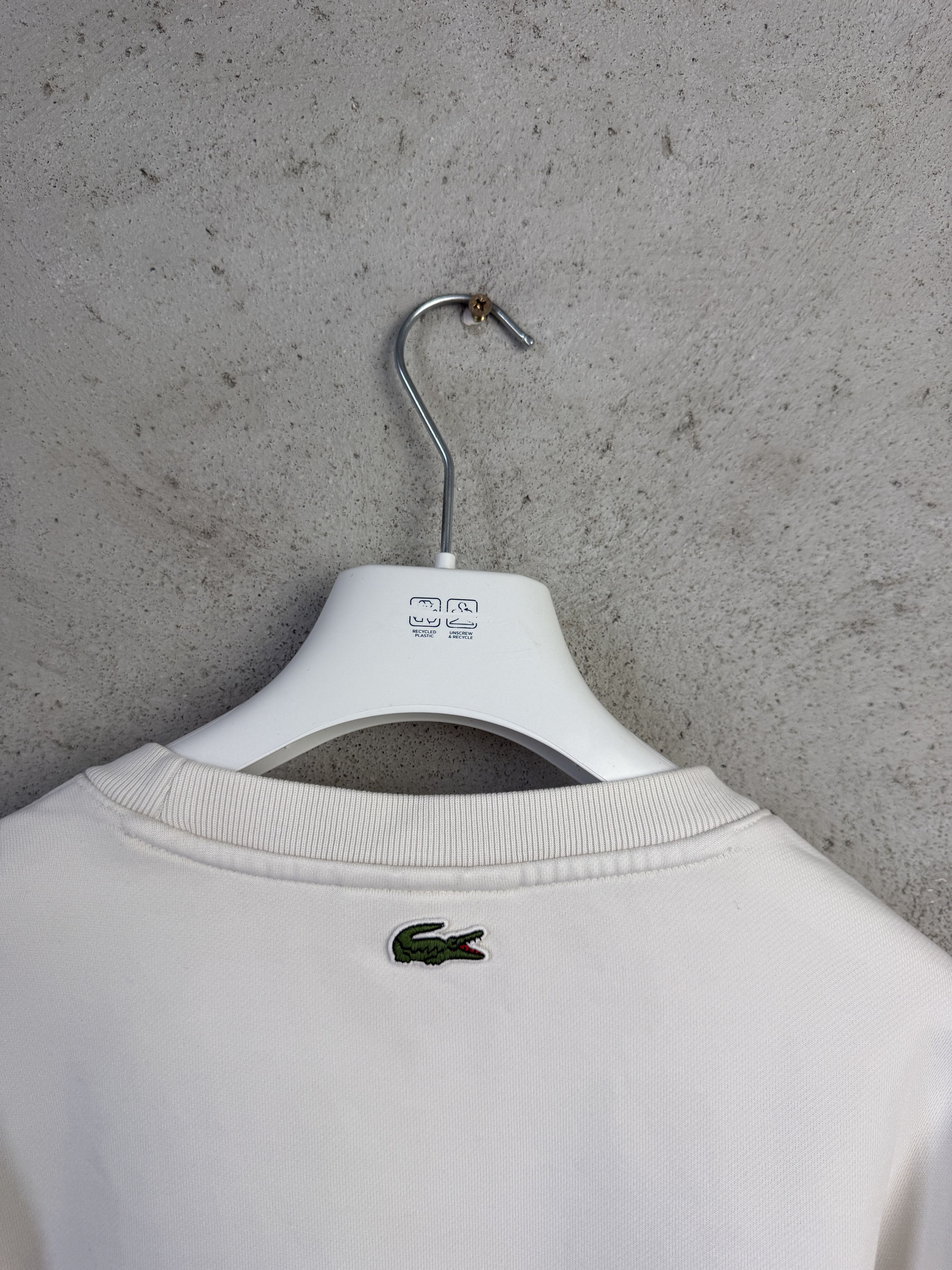 Lacoste Lacoste small logo crewneck sweatshirt embroidered casual Size US M / EU 48-50 / 2 - 6 Thumbnail