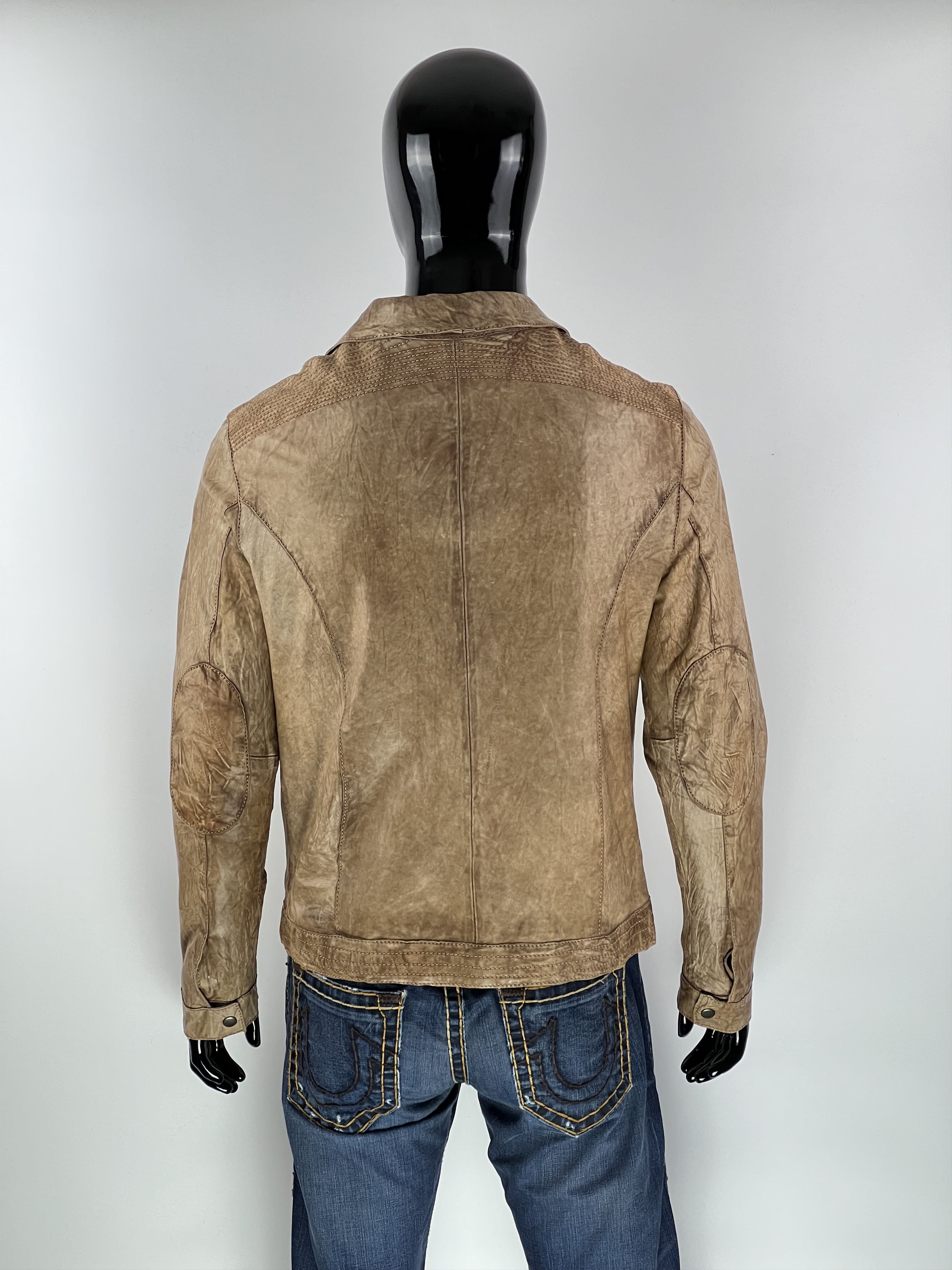 Formula 1 Rare Porsche Design Drivers Selection Men's Leather Jacket L Size US L / EU 52-54 / 3 - 3 Thumbnail