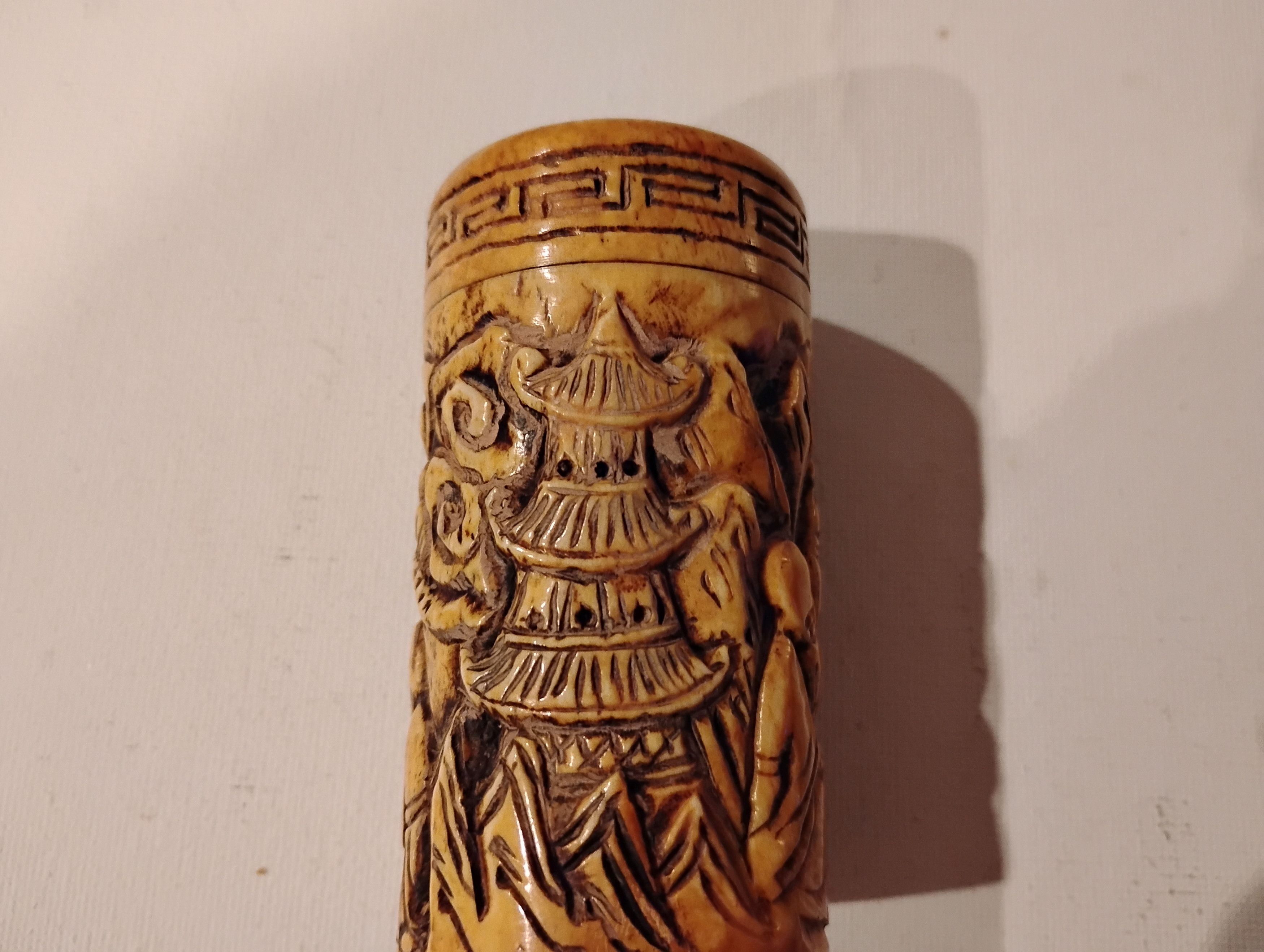 Vintage Old Asian Snuff Bottle Size ONE SIZE - 3 Thumbnail