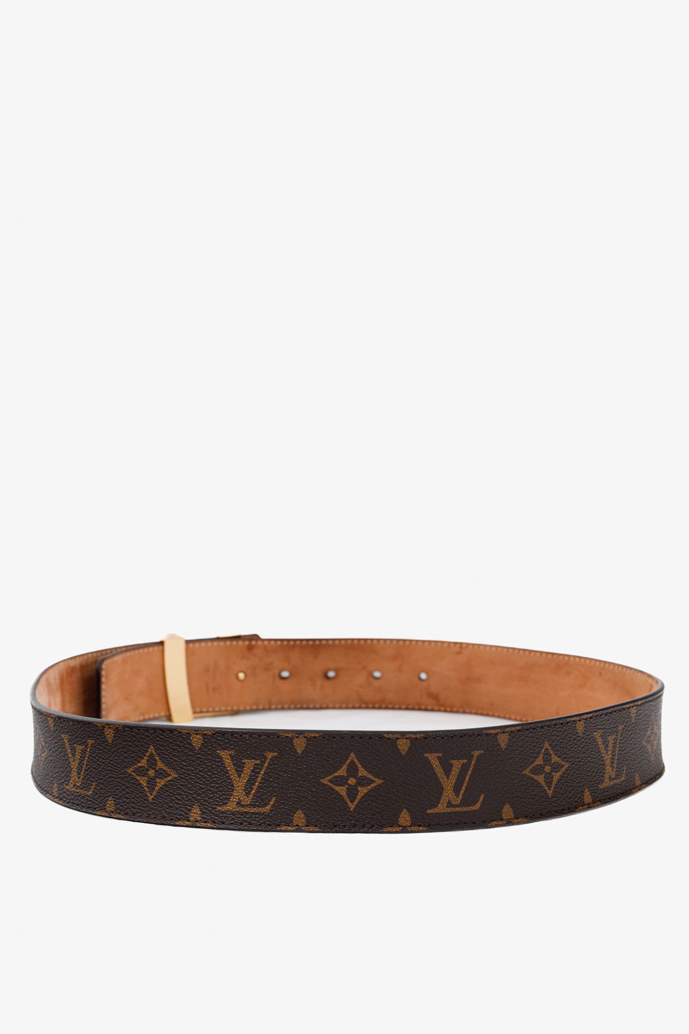 Louis Vuitton Louis Vuitton Monogram Canvas LV Initiales Belt Size ONE SIZE - 2 Thumbnail