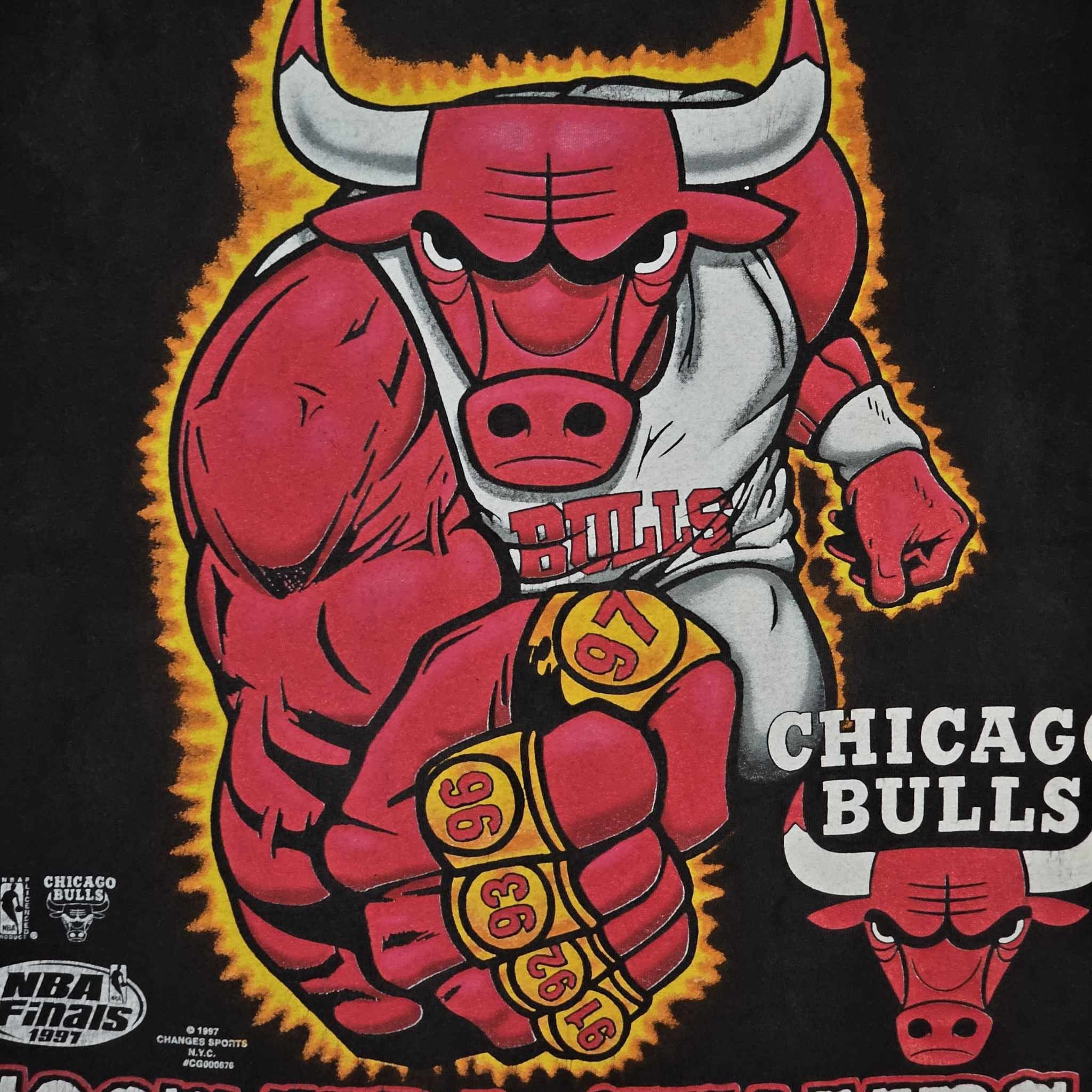 Chicago Bulls × NBA × Vintage Chicago Bulls Vintage 90s 1997 NBA 