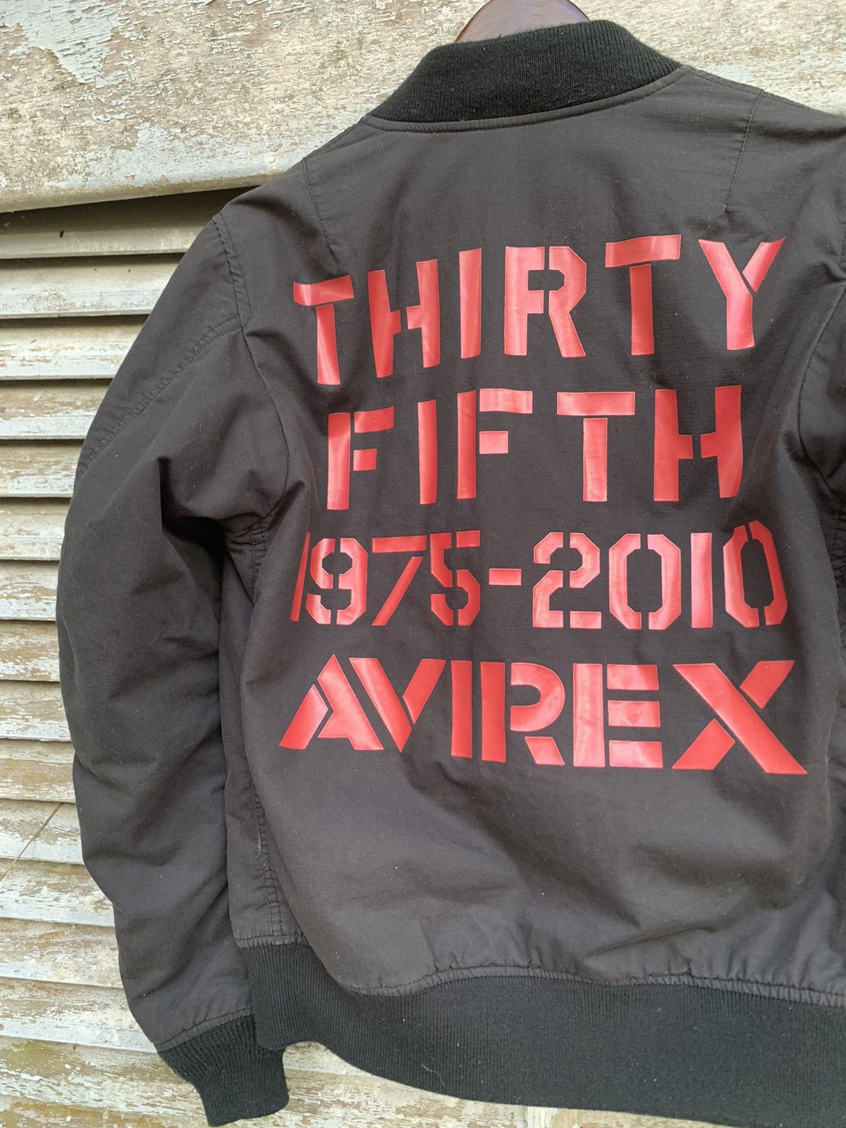 Avirex 🪖AVIREX 35 Years Anniversary Bomber Jacket Size US M / EU 48-50 / 2 - 11 Thumbnail