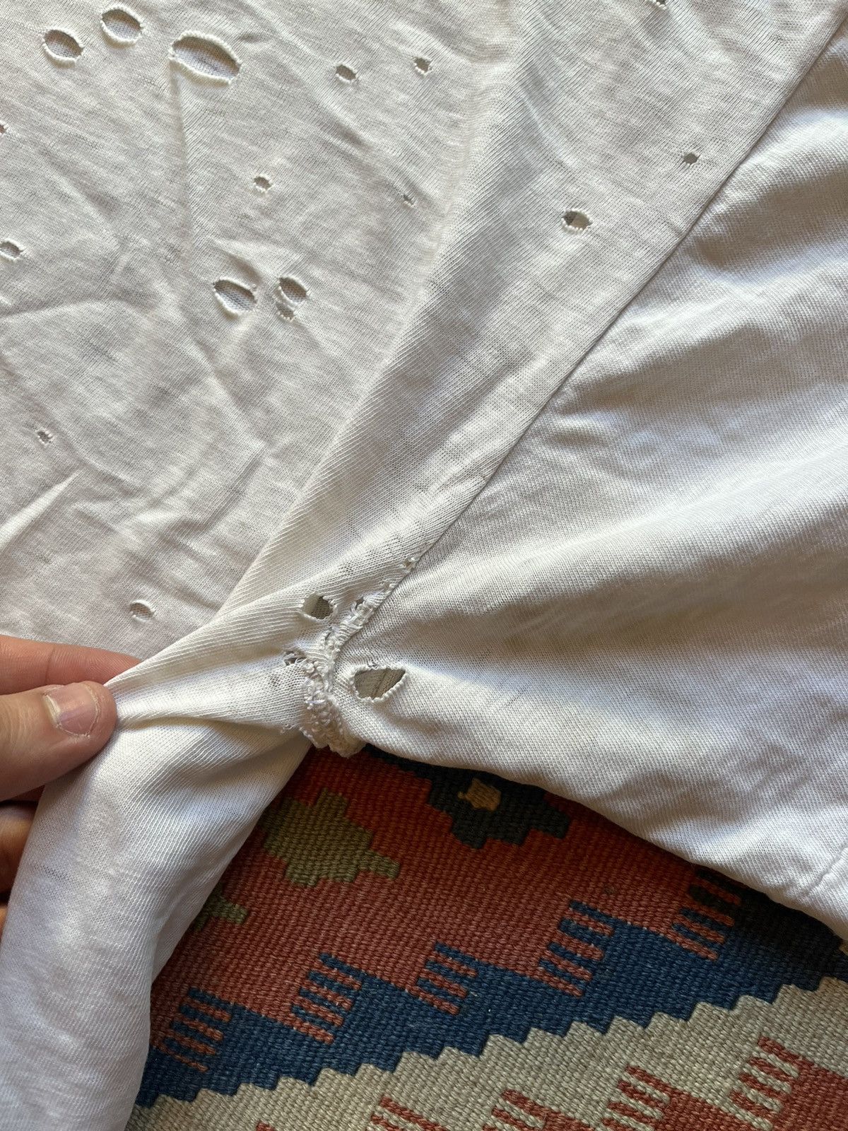 Vintage thrashed shirt Paper Thin Place Beyond The Pines