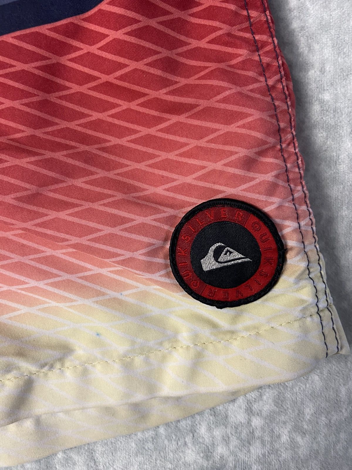 Quiksilver Quiksilver Word Block Volleyball Swim Shorts Size US 34 / EU 50 - 2 Thumbnail