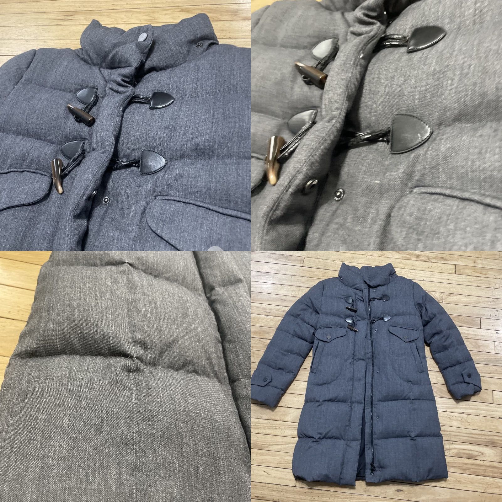 Cop Copine VINTAGE Cop.Copine Jacket Coat Down Tassel Long Gray 38 Puffer Woman Size XS / US 0-2 / IT 36-38 - 10 Thumbnail