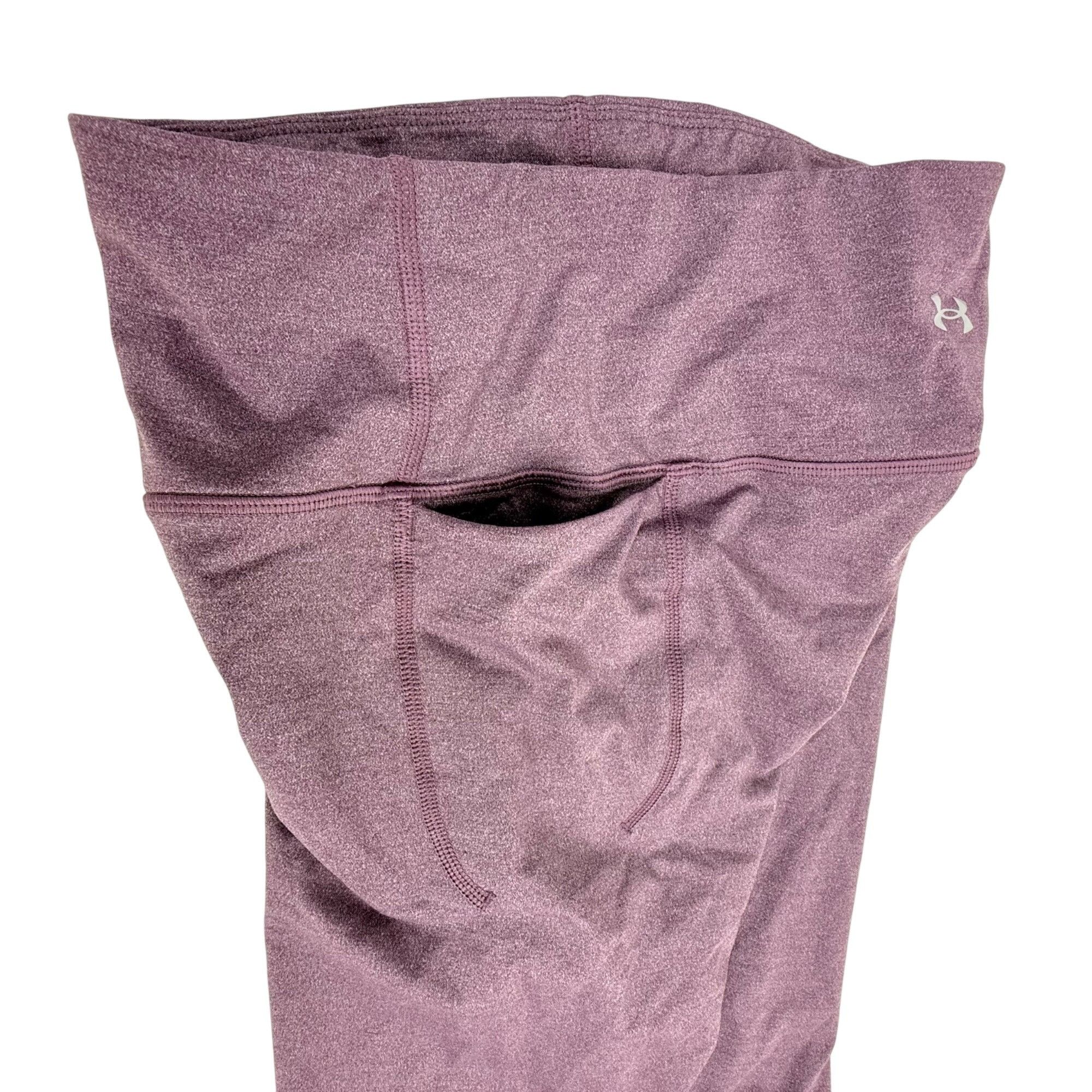 Under Armour Under Armour Women's Athletic Leggings w/Pockets Purple Size Size 27" / US 4 / IT 40 - 4 Thumbnail